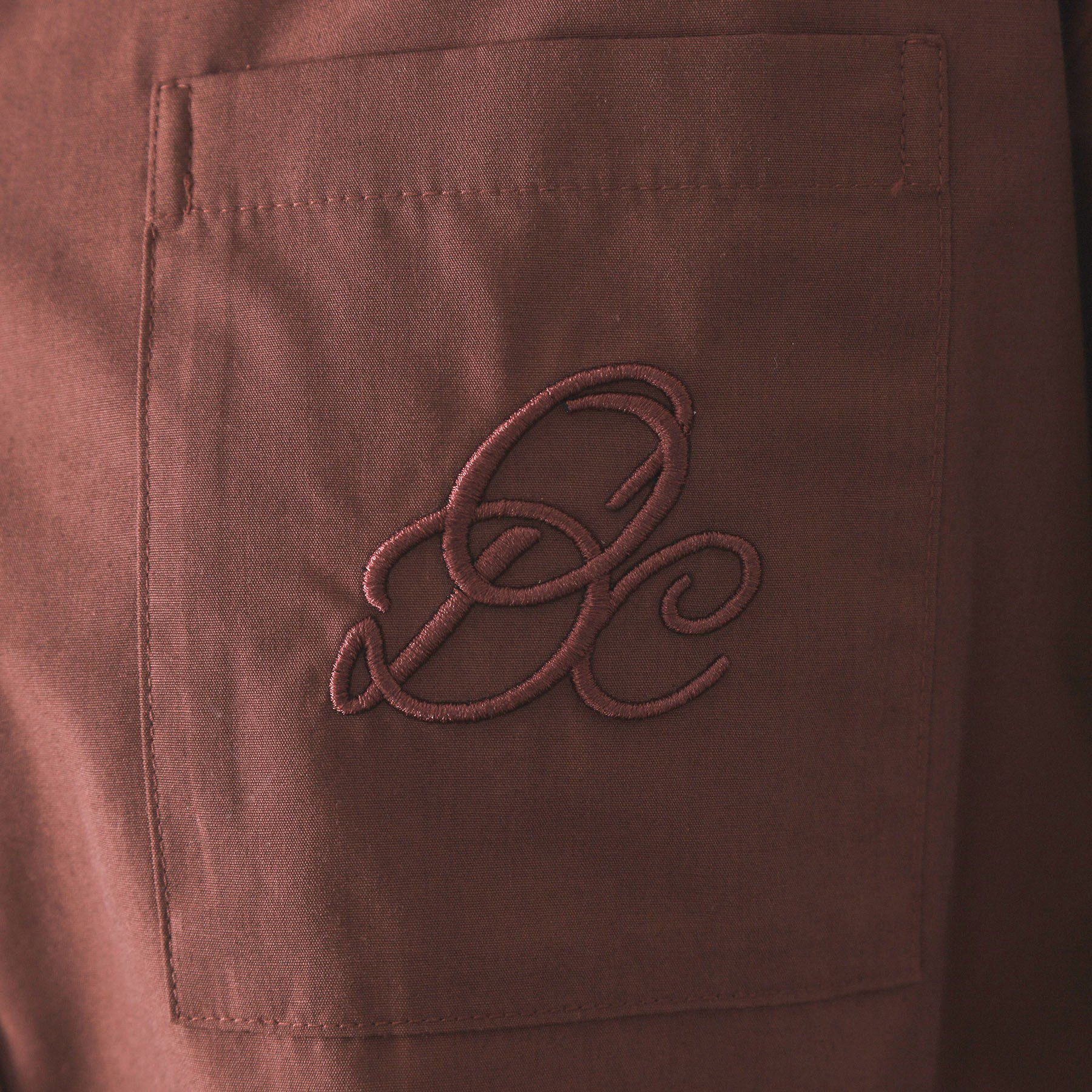 OPAQUE.CLIP「ポケット刺繍レギュラーカラーシャツ【洗濯機OK】」|シャツ・ブラウス|