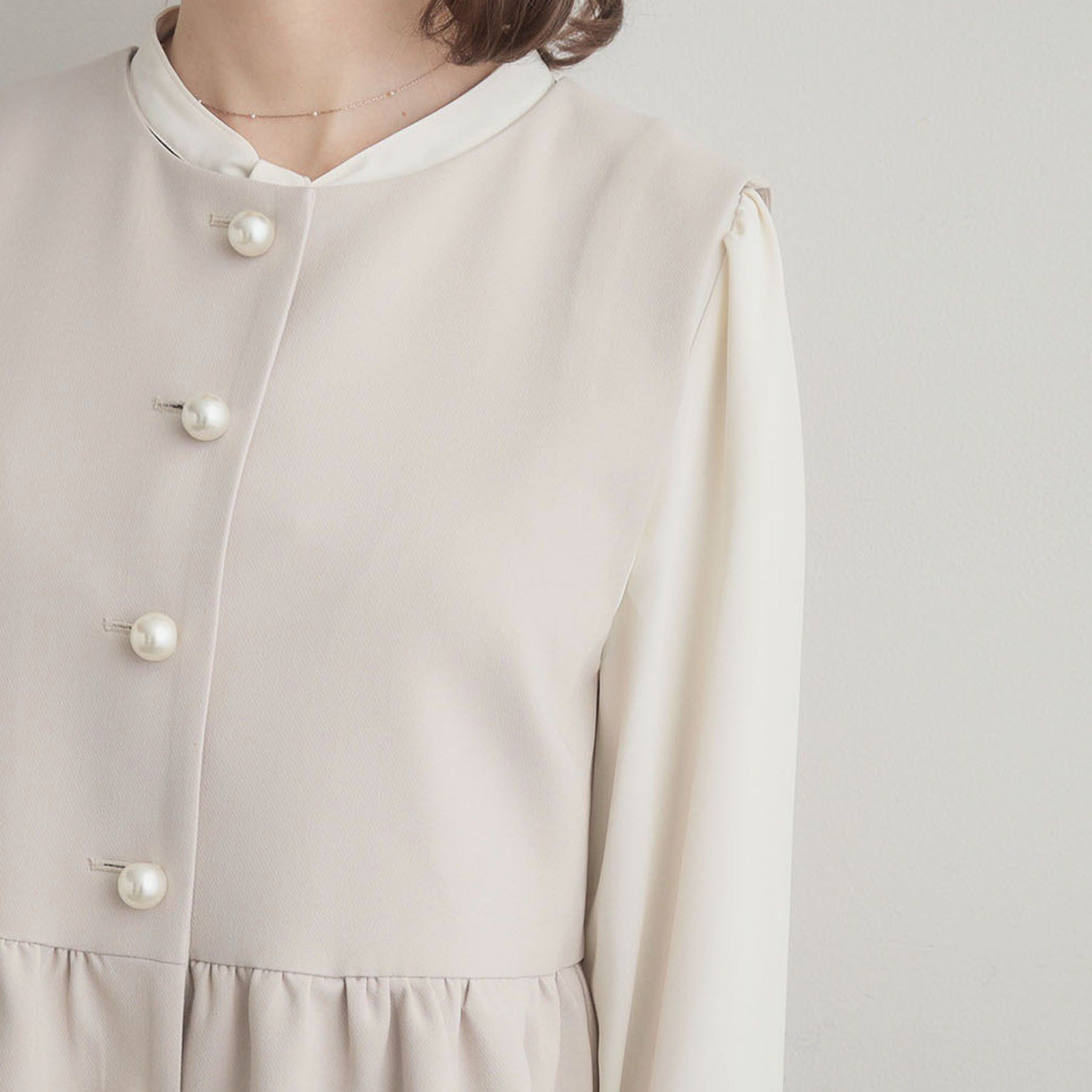 Couture broach「【ハレの日・通勤】TRダブルクロスジレ」|ベスト・ジレ|