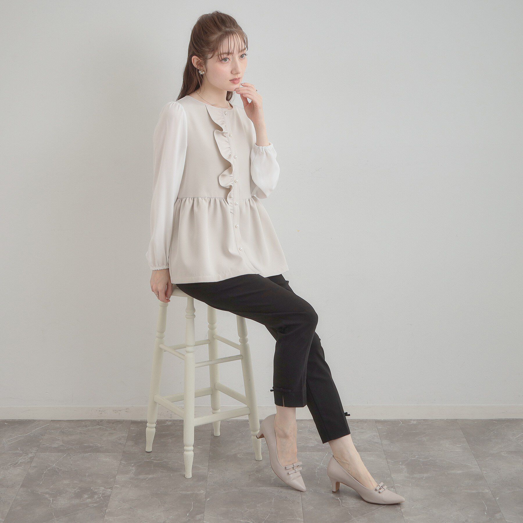 Couture broach「リボンハイパーストレッチパンツ」|その他|