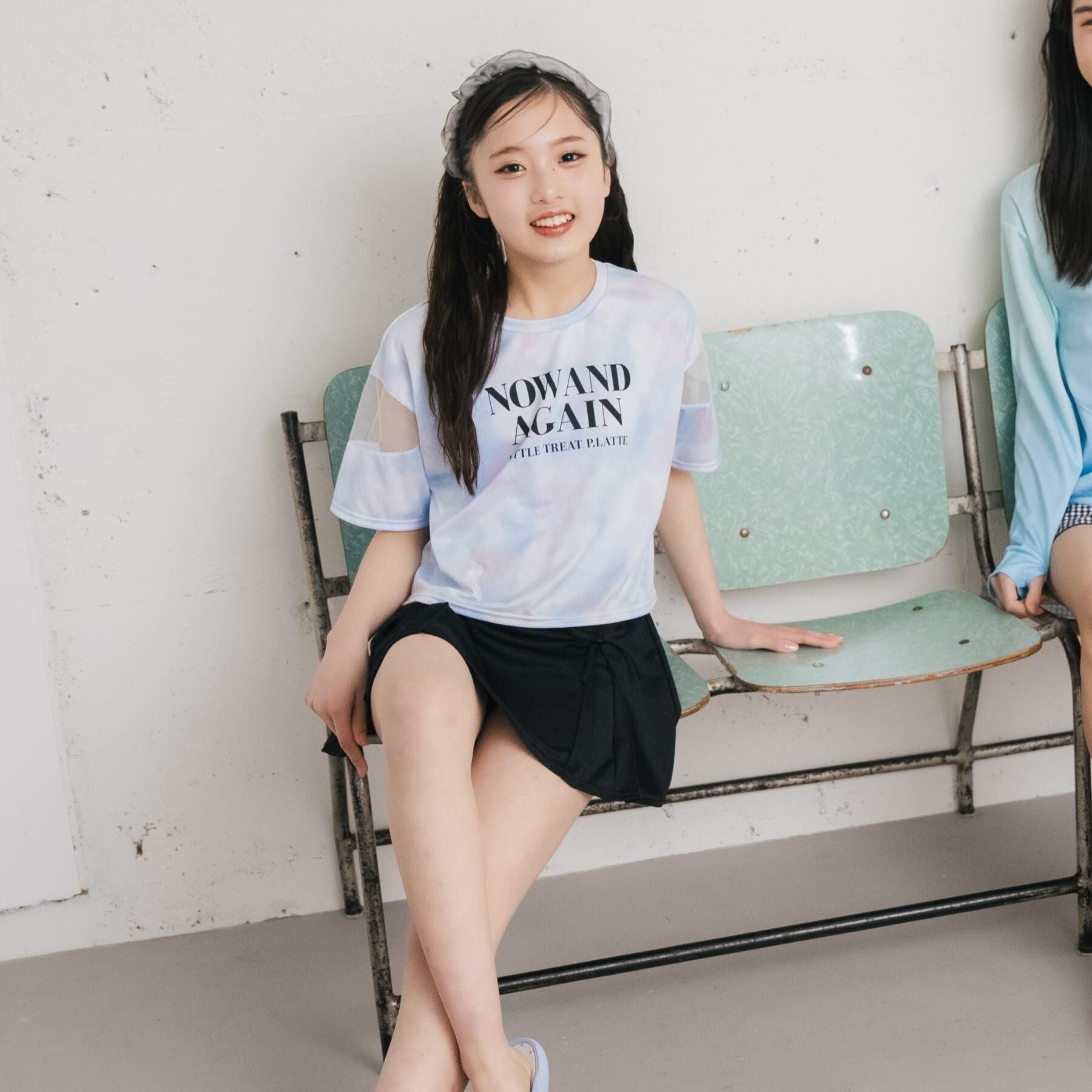 PINK-latte「袖スリットT付タンキニ4点セット」|その他|