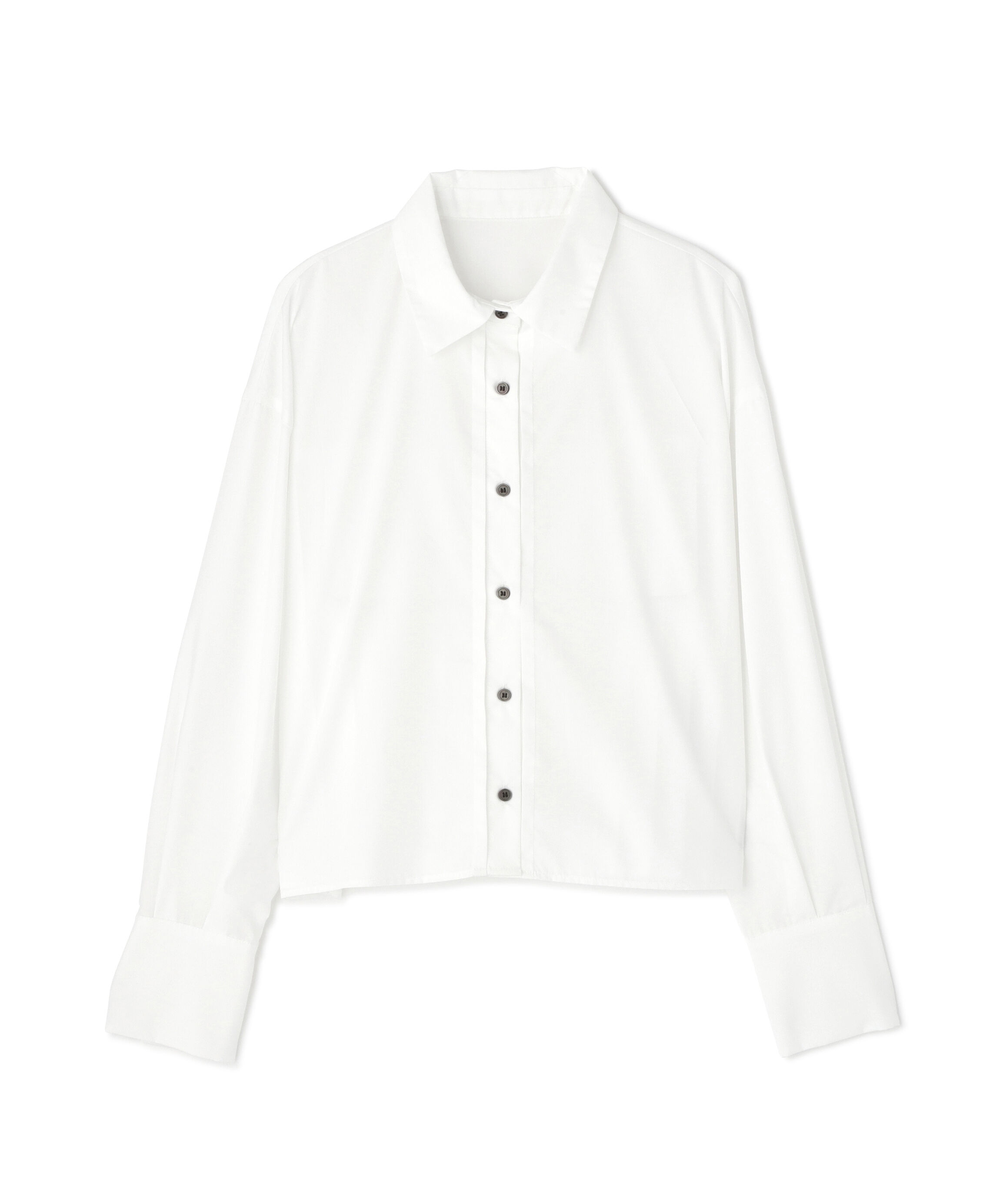  「バックプリーツショートシャツ」|シャツ・ブラウス|