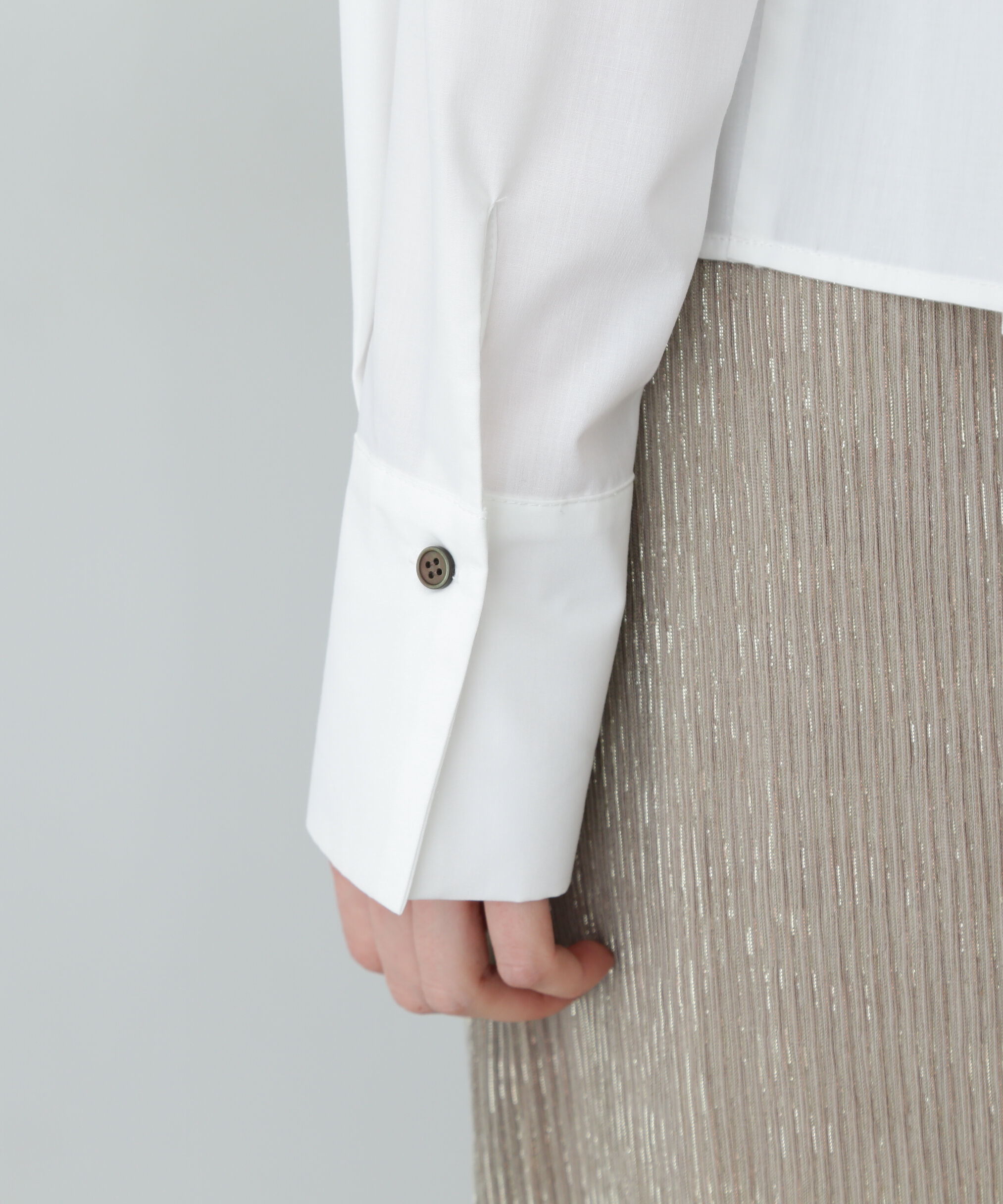  「バックプリーツショートシャツ」|シャツ・ブラウス|