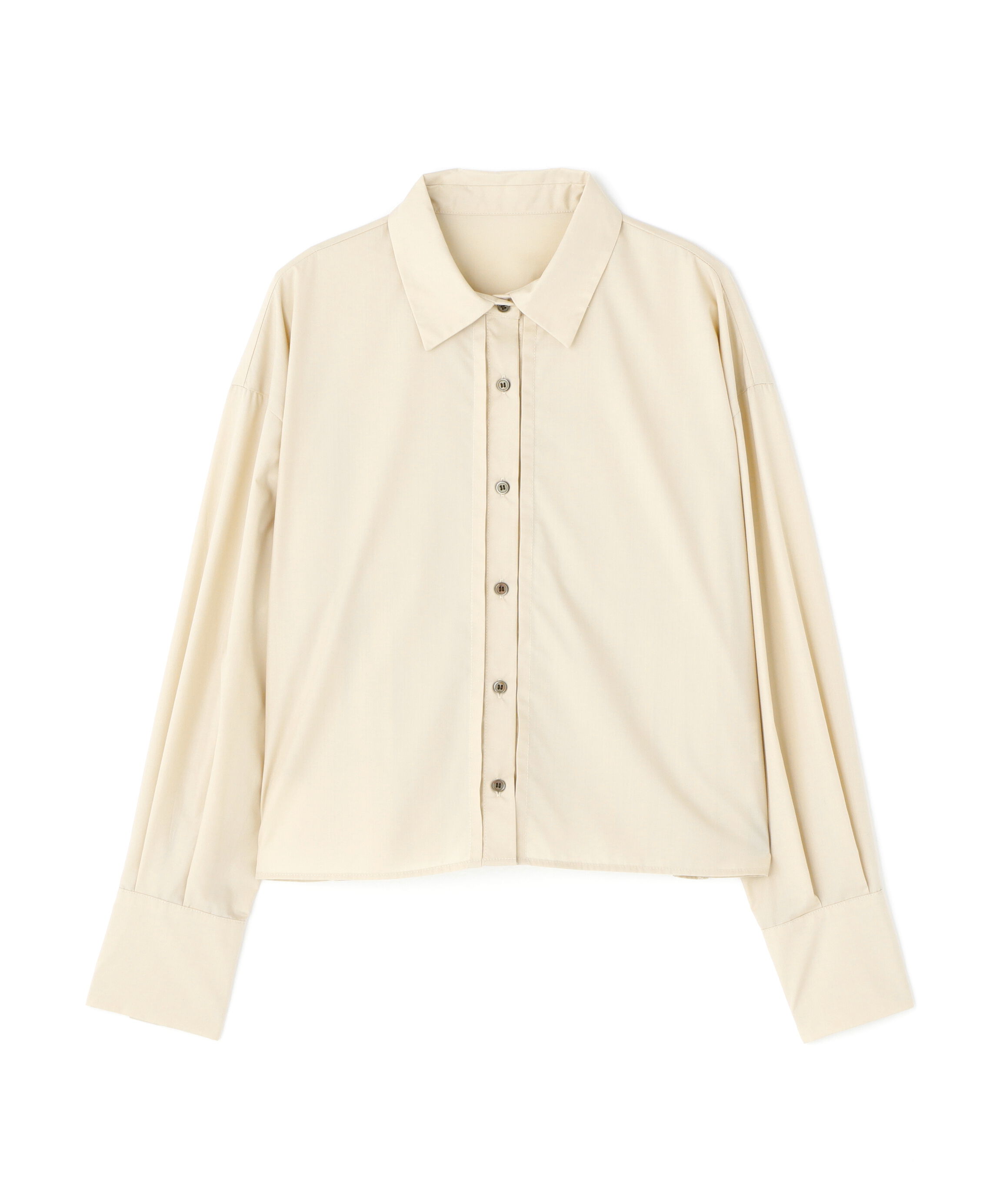  「バックプリーツショートシャツ」|シャツ・ブラウス|