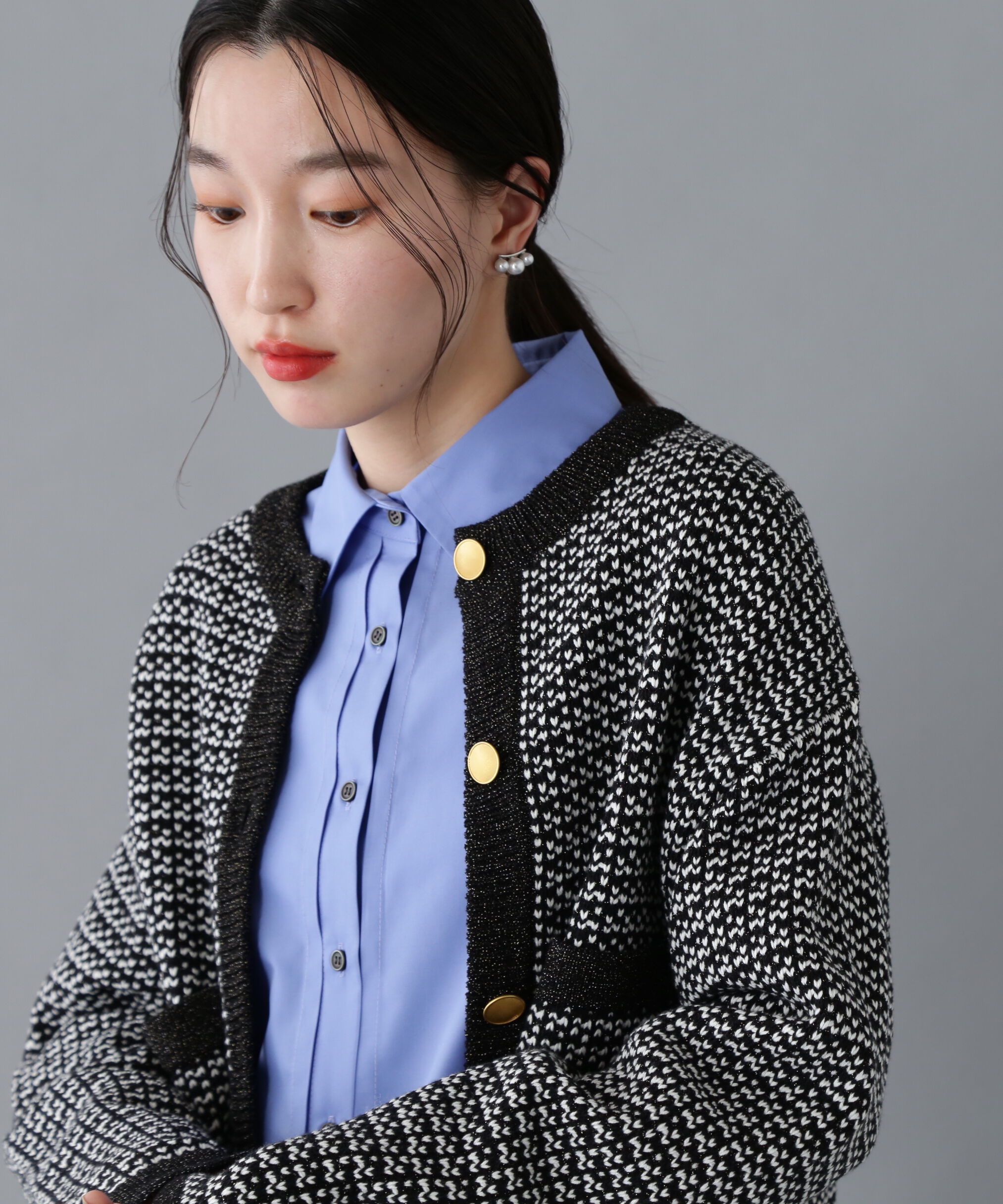  「バックプリーツショートシャツ」|シャツ・ブラウス|