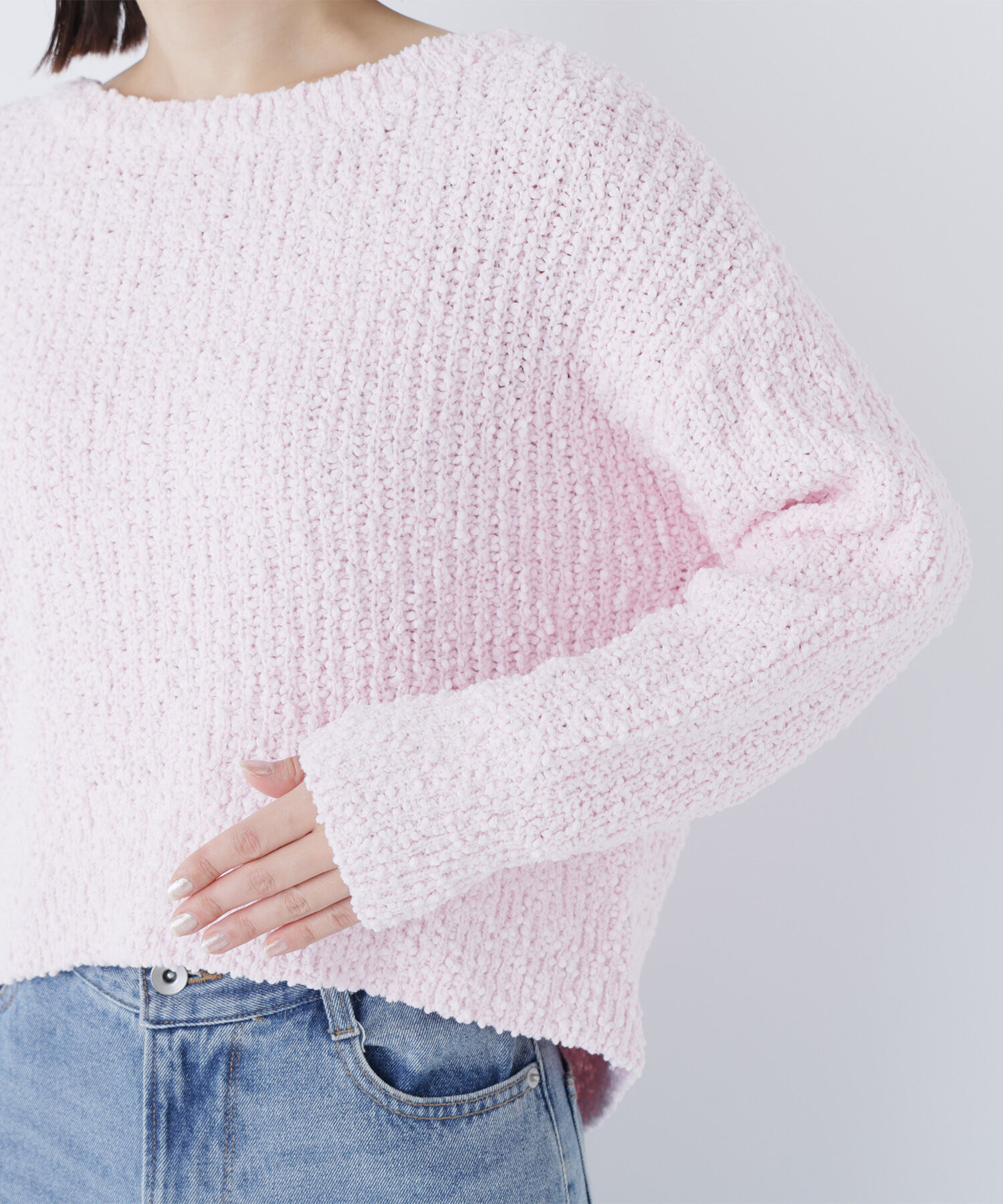  「ネップオーバーニット」|ニット・セーター|