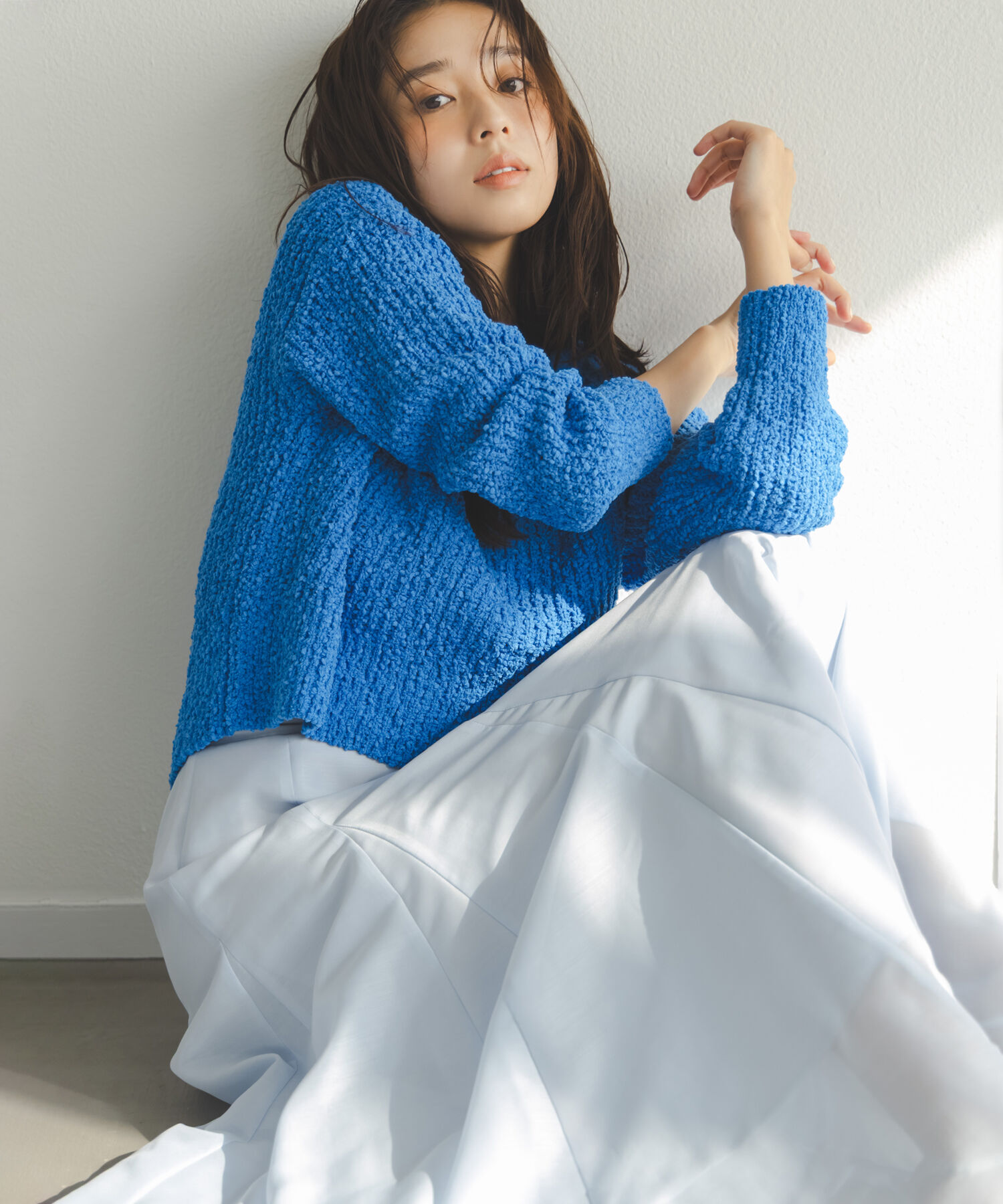  「ネップオーバーニット」|ニット・セーター|