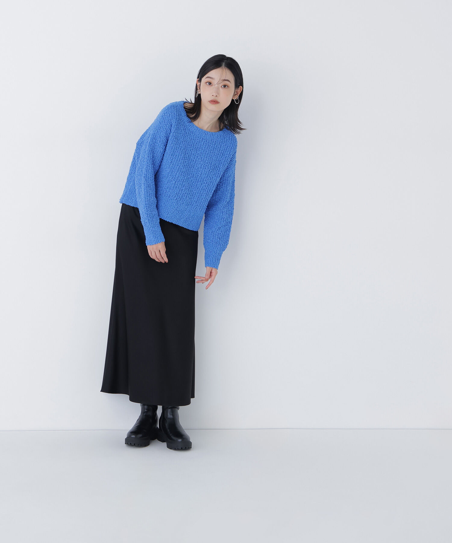  「ネップオーバーニット」|ニット・セーター|