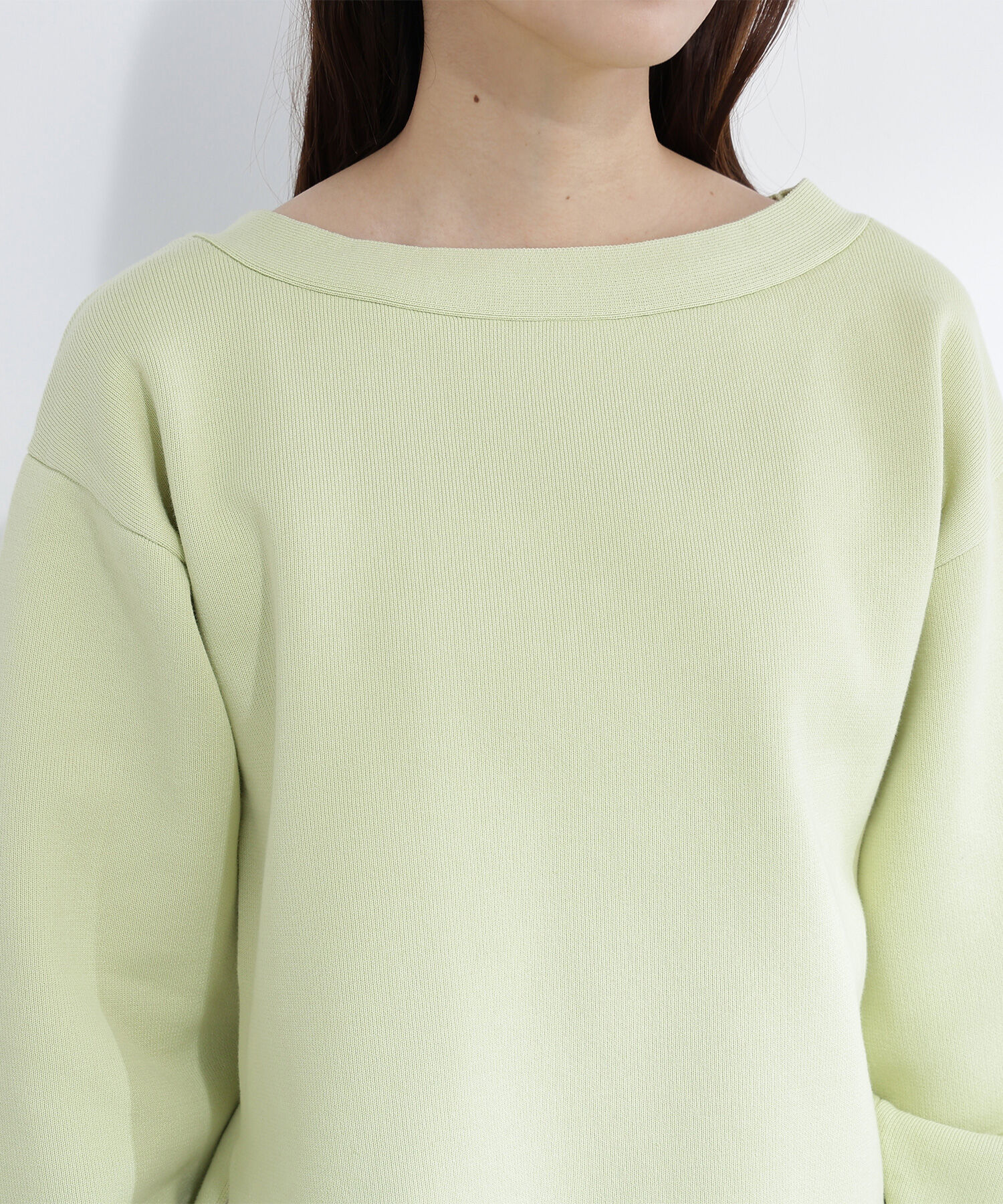  「スウェットライクフォルムニット」|ニット・セーター|