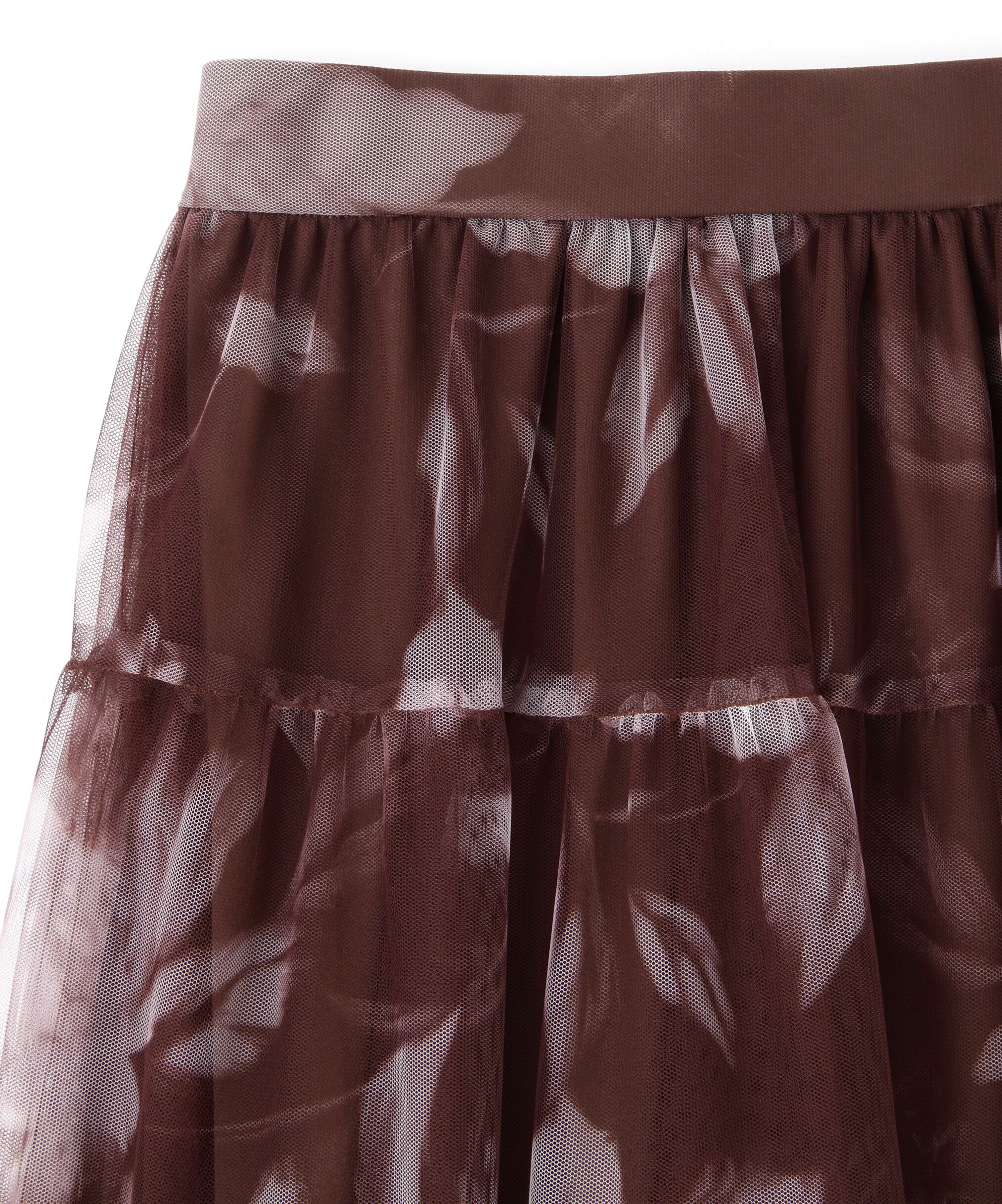  「ティアードチュールスカート」|スカート|