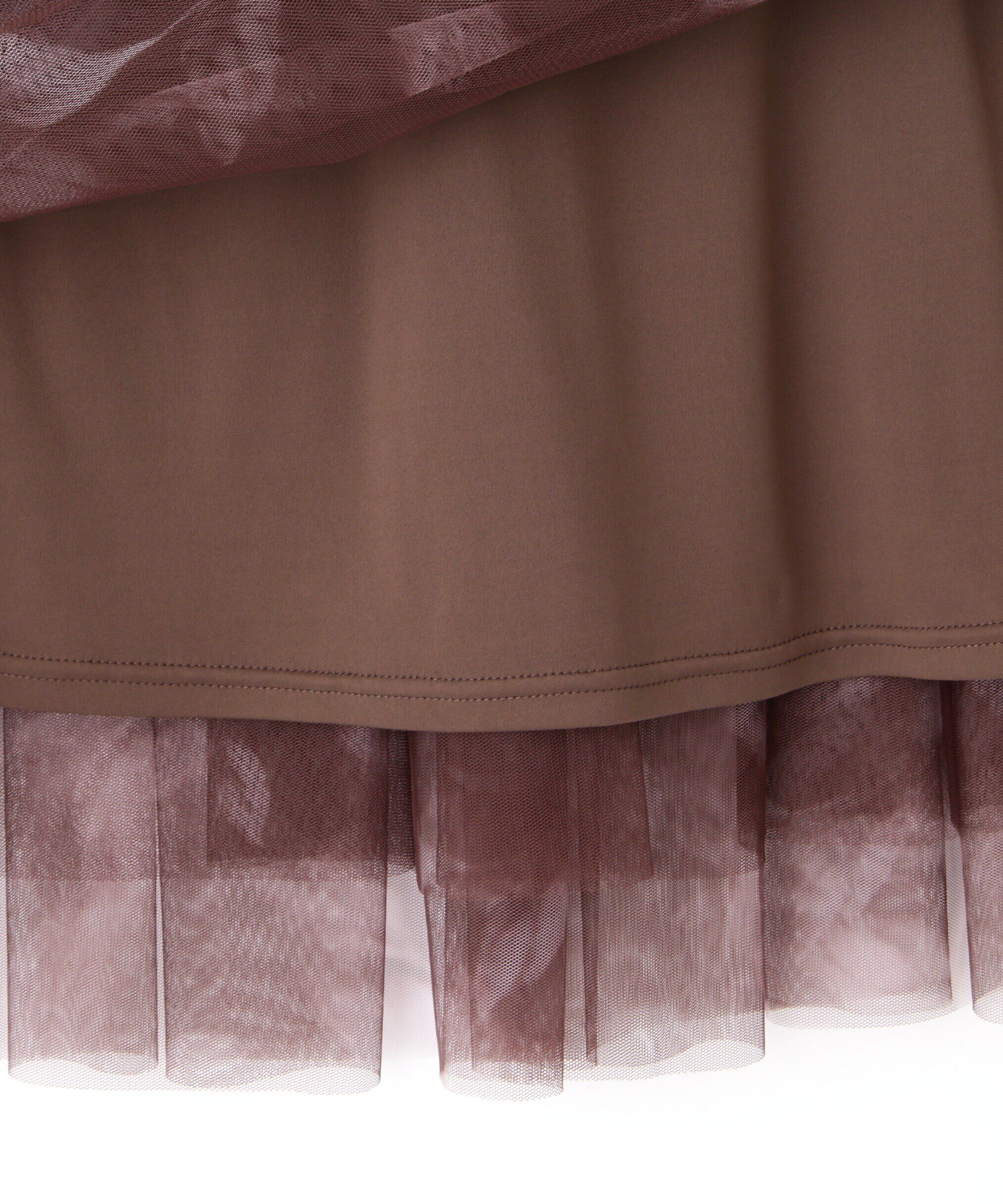  「ティアードチュールスカート」|スカート|