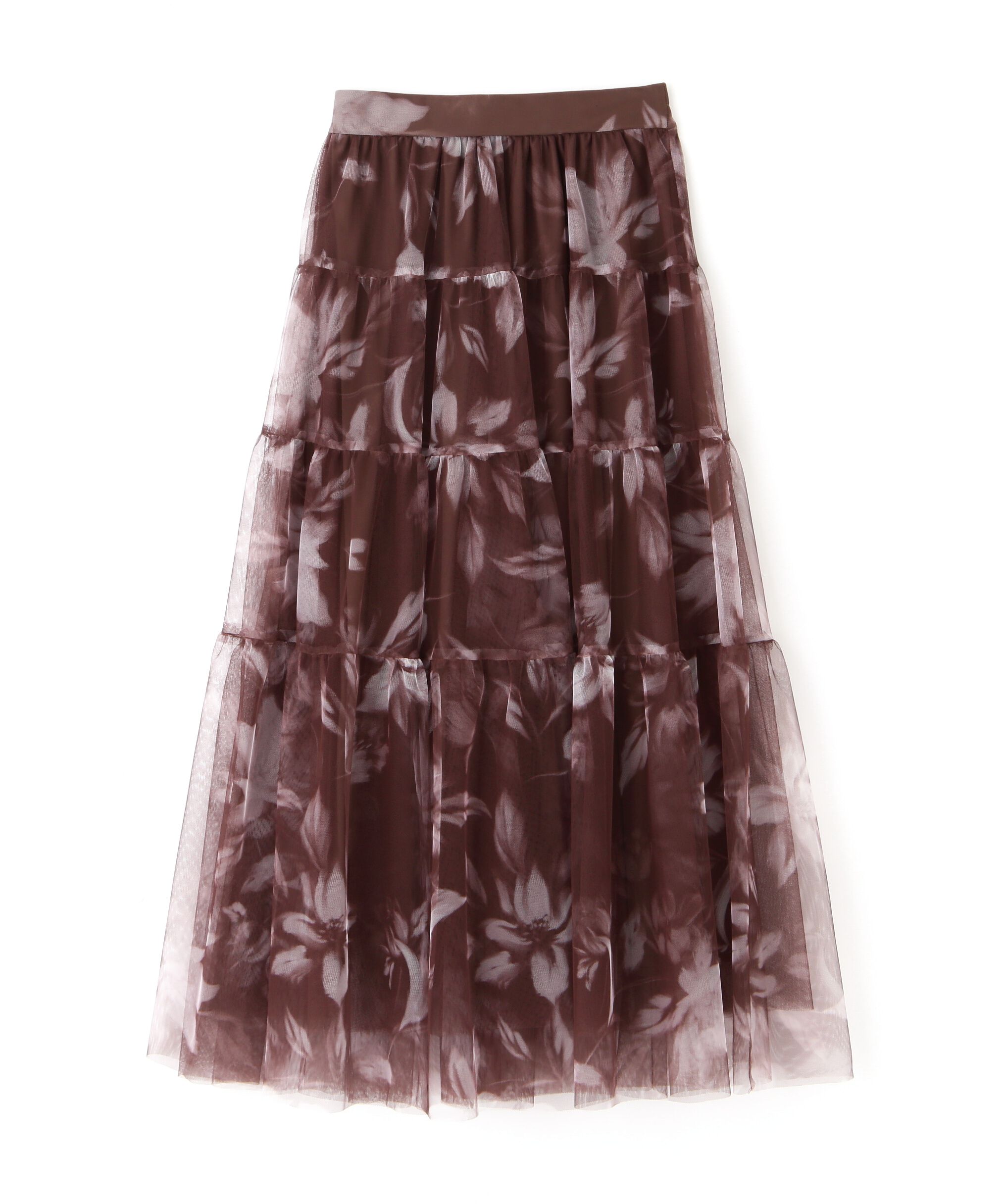  「ティアードチュールスカート」|スカート|