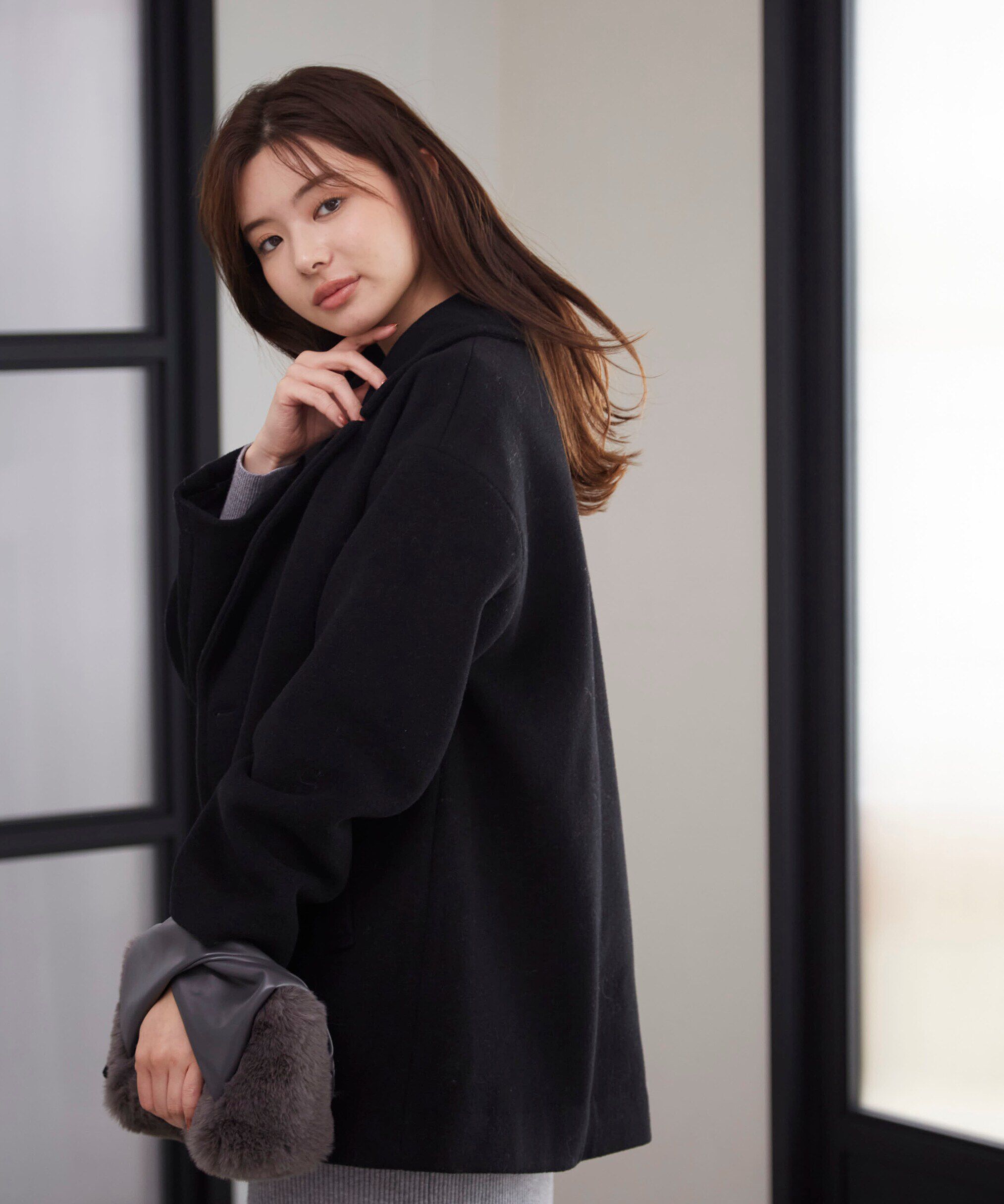 PROPORTION BODY DRESSING「Aラインミドルコート　24AW」|その他|