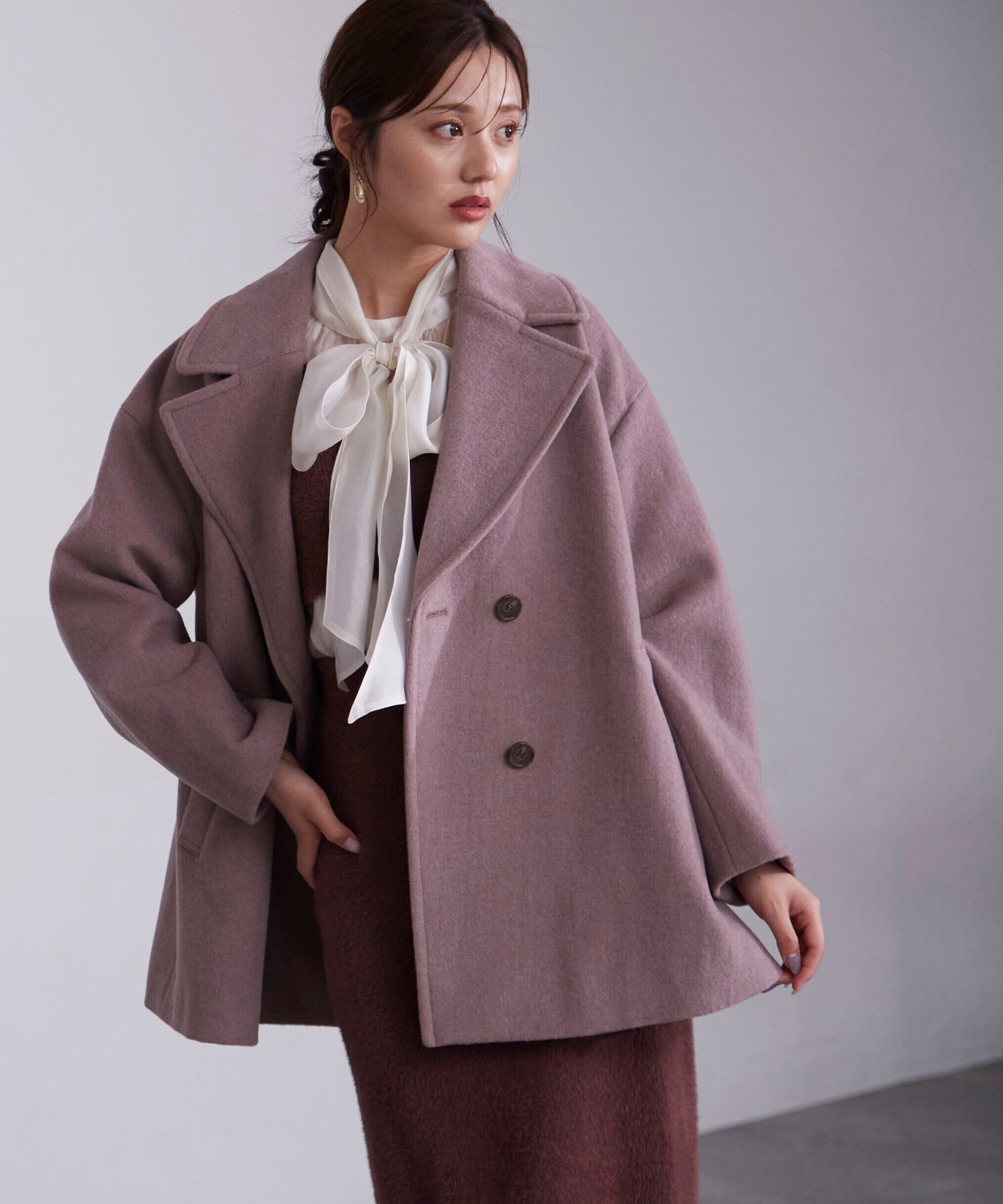 PROPORTION BODY DRESSING「Aラインミドルコート　24AW」|その他|