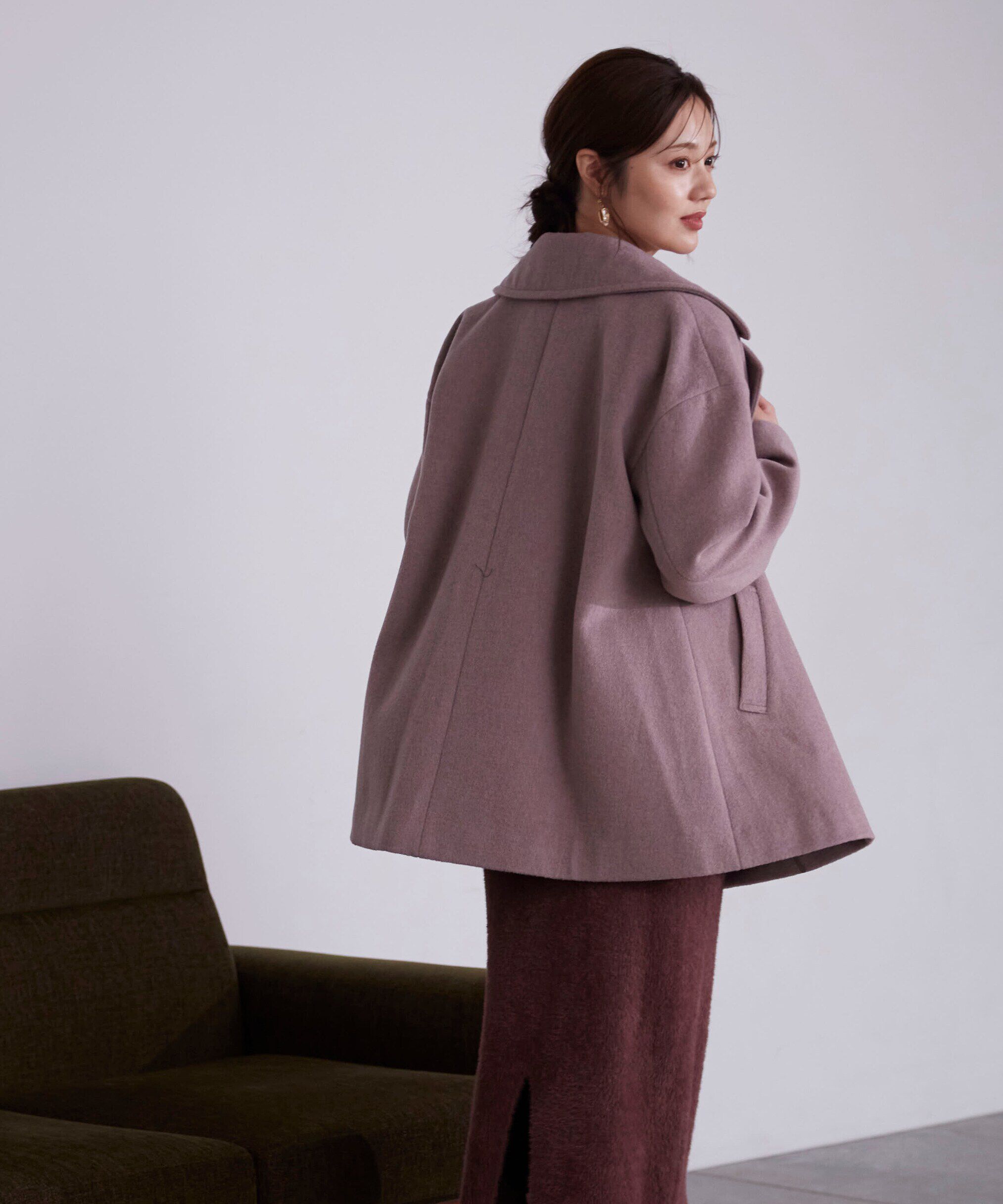 PROPORTION BODY DRESSING「Aラインミドルコート　24AW」|その他|