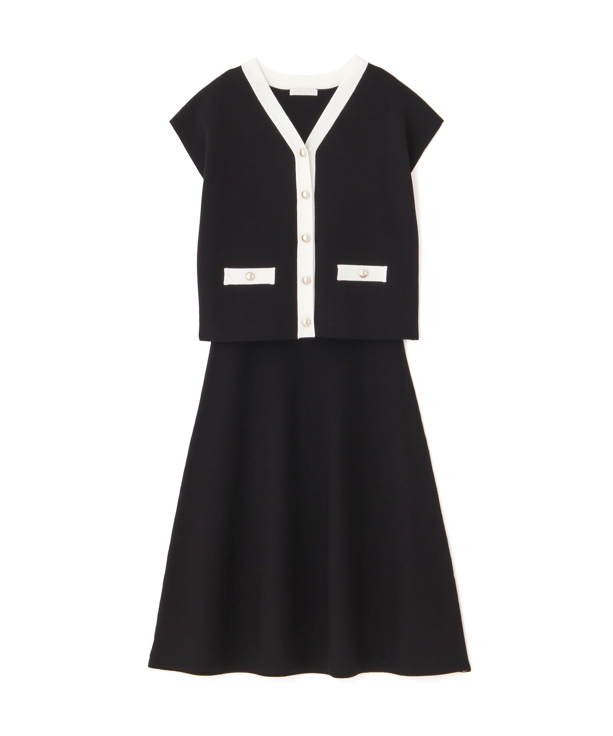 PROPORTION BODY DRESSING「ニットベストセットアップ」|ワンピース|