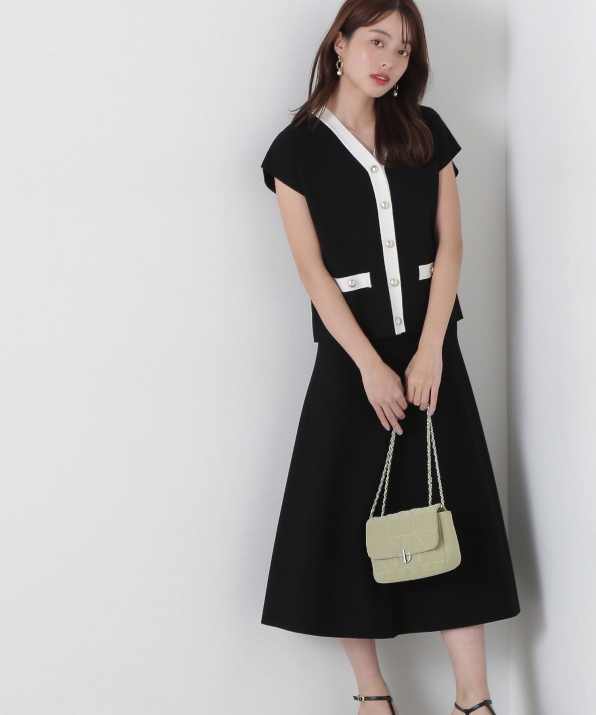 PROPORTION BODY DRESSING「ニットベストセットアップ」|ワンピース|