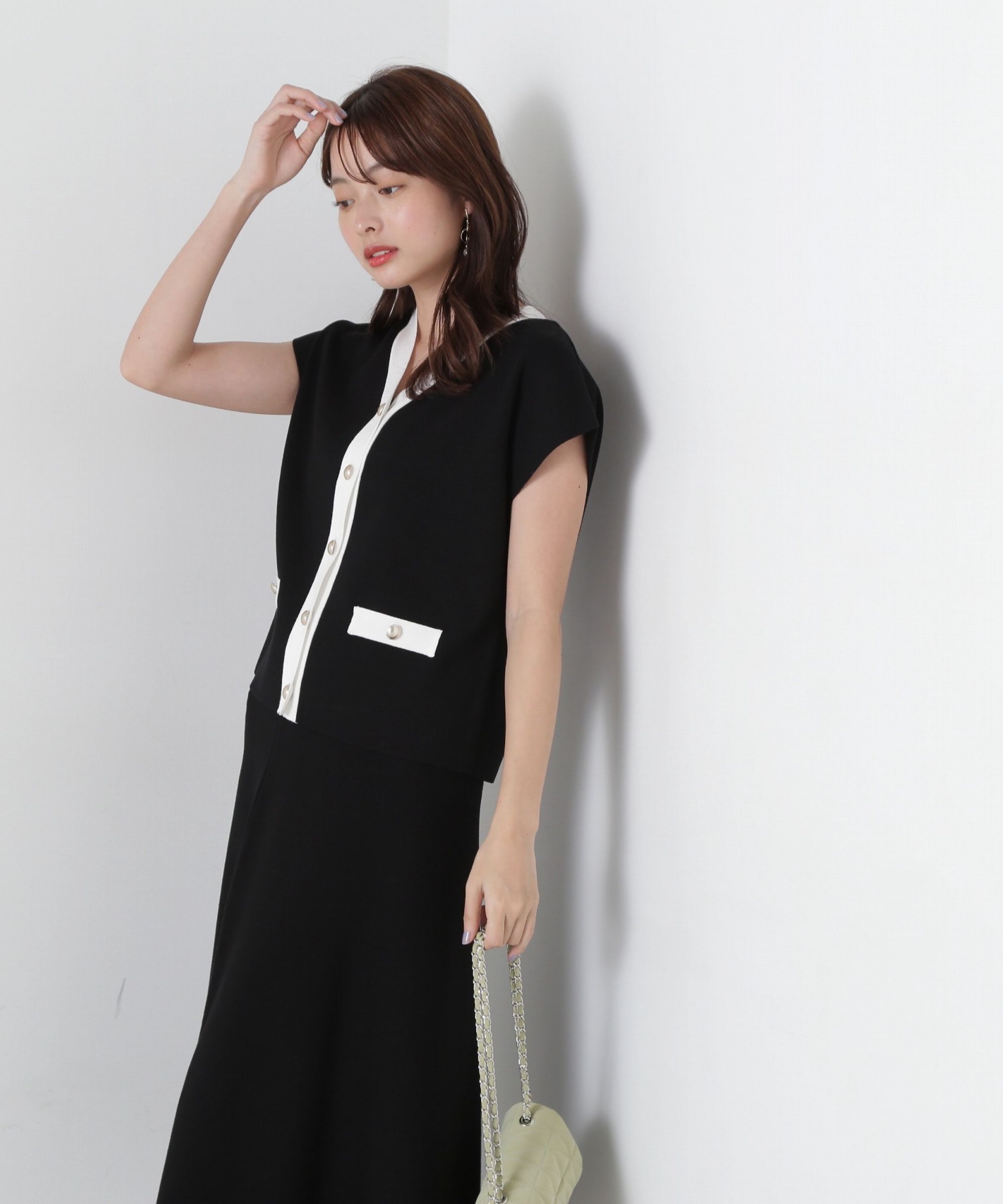 PROPORTION BODY DRESSING「ニットベストセットアップ」|ワンピース|