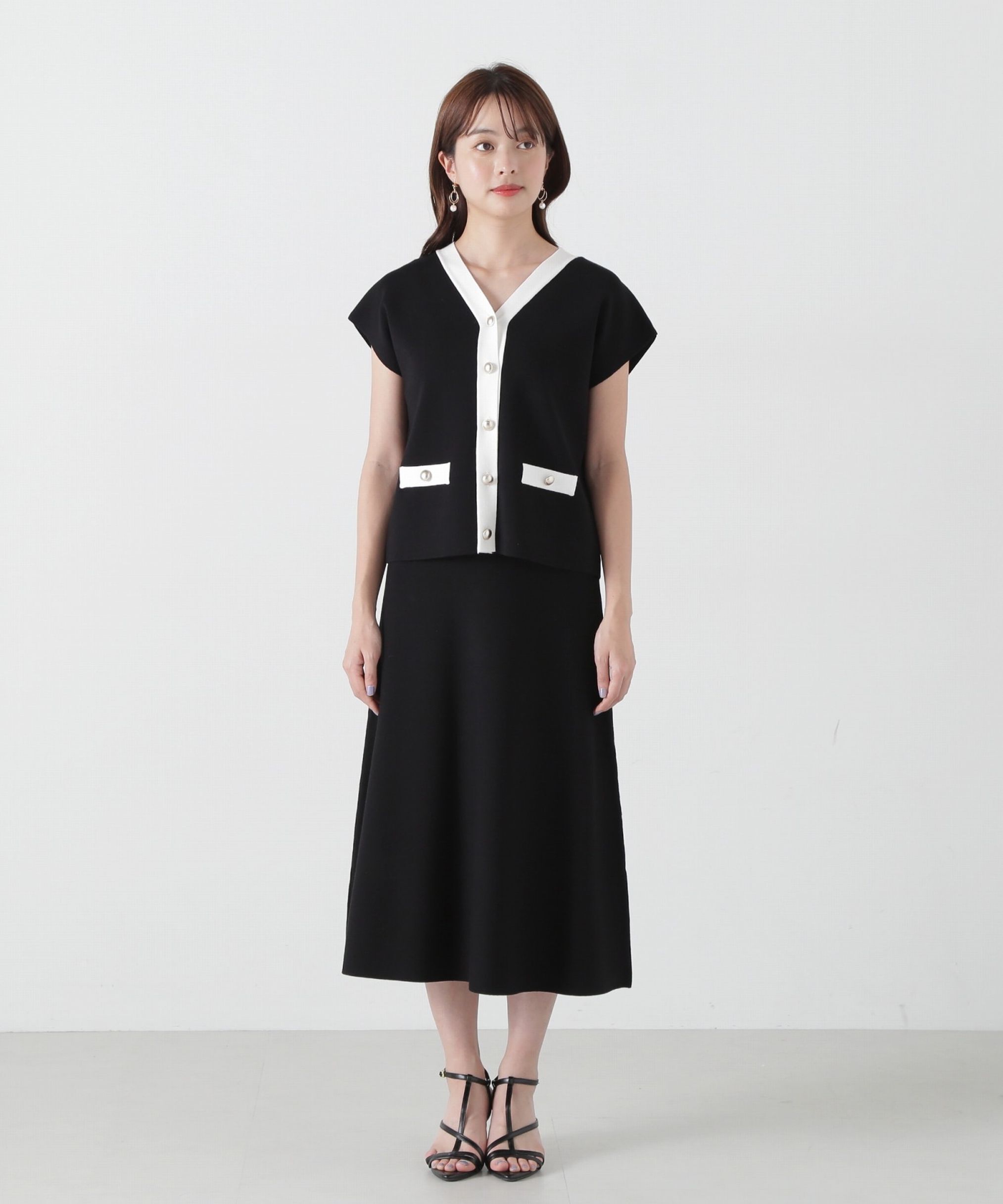 PROPORTION BODY DRESSING「ニットベストセットアップ」|ワンピース|