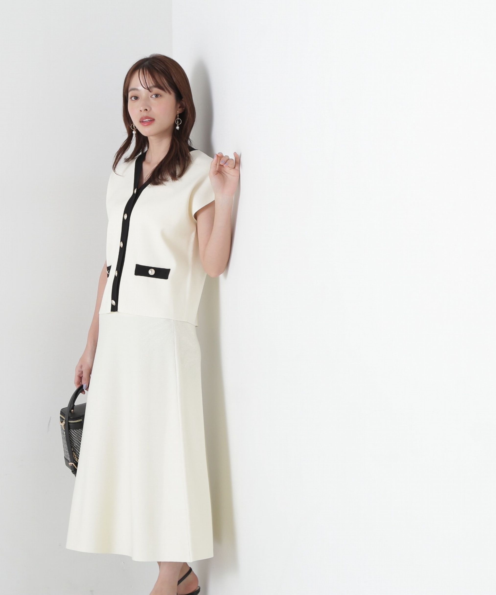 PROPORTION BODY DRESSING「ニットベストセットアップ」|ワンピース|