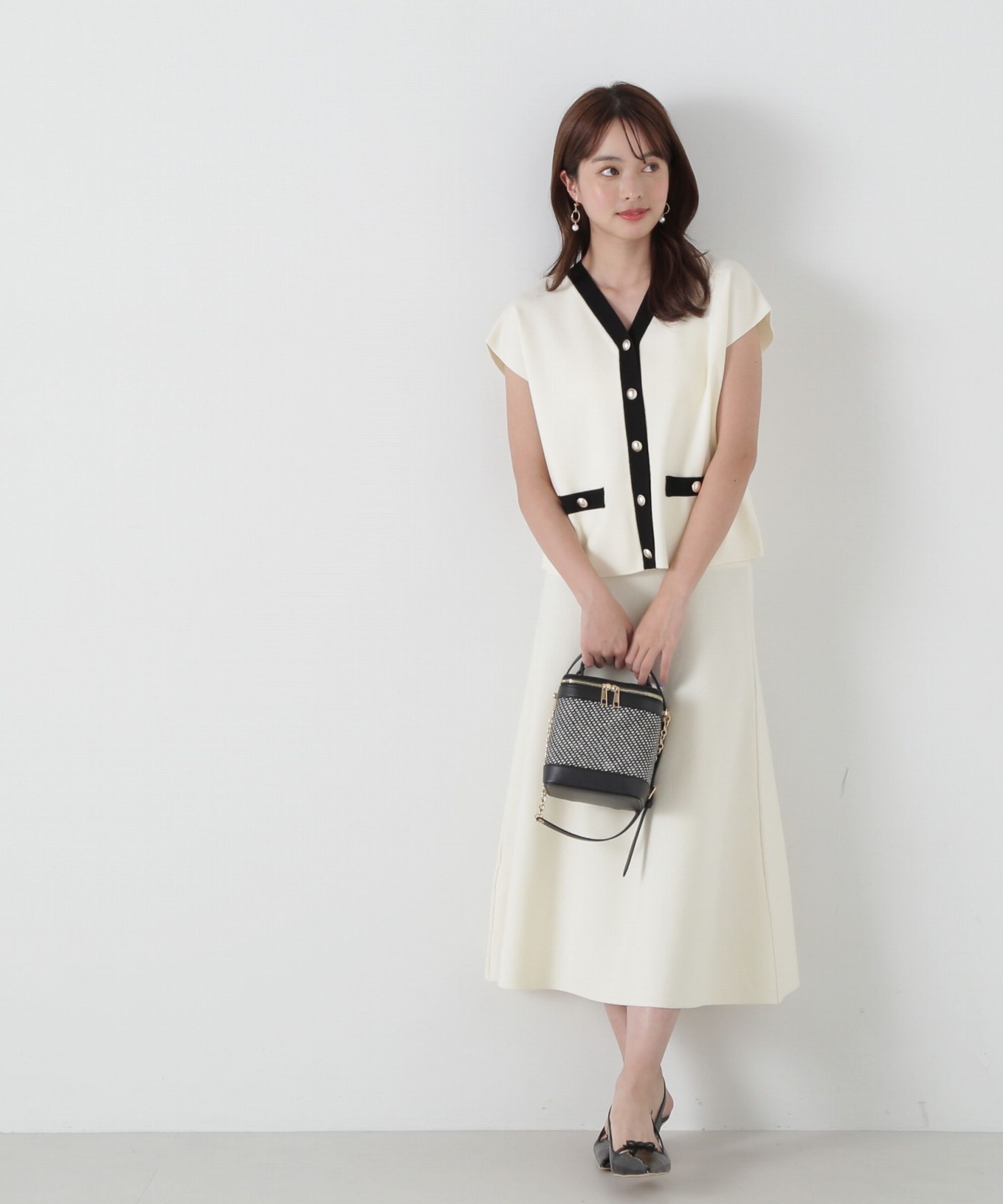 PROPORTION BODY DRESSING「ニットベストセットアップ」|ワンピース|