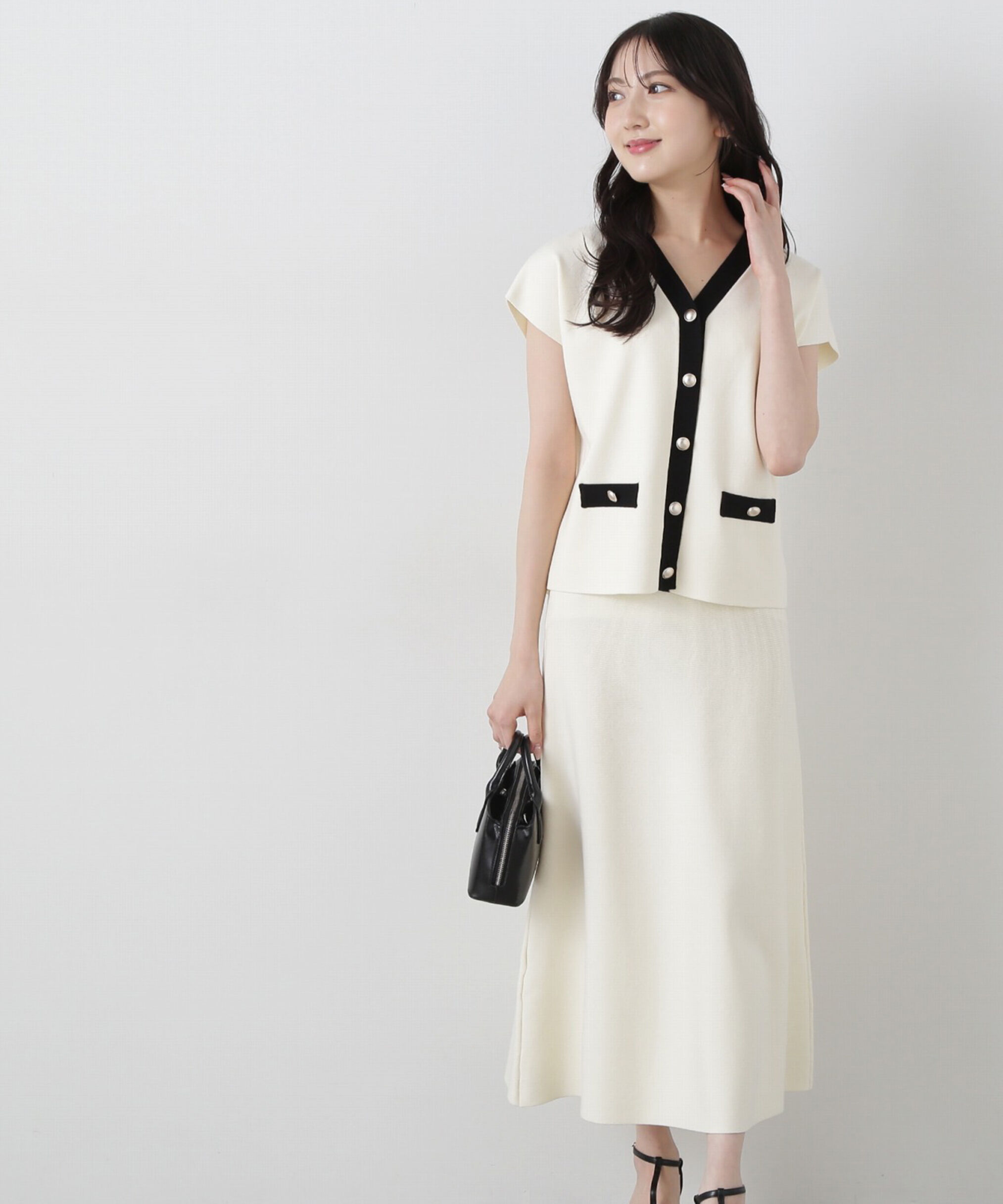 PROPORTION BODY DRESSING「ニットベストセットアップ」|ワンピース|