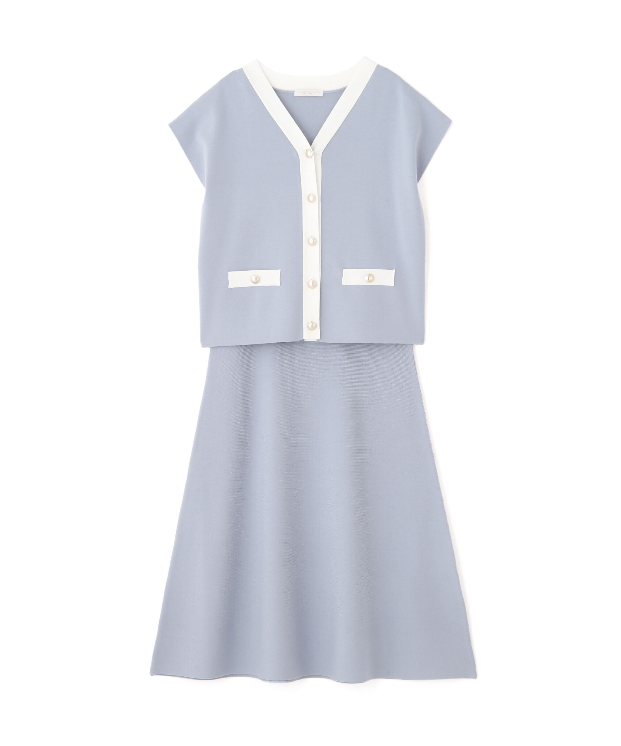 PROPORTION BODY DRESSING「ニットベストセットアップ」|ワンピース|