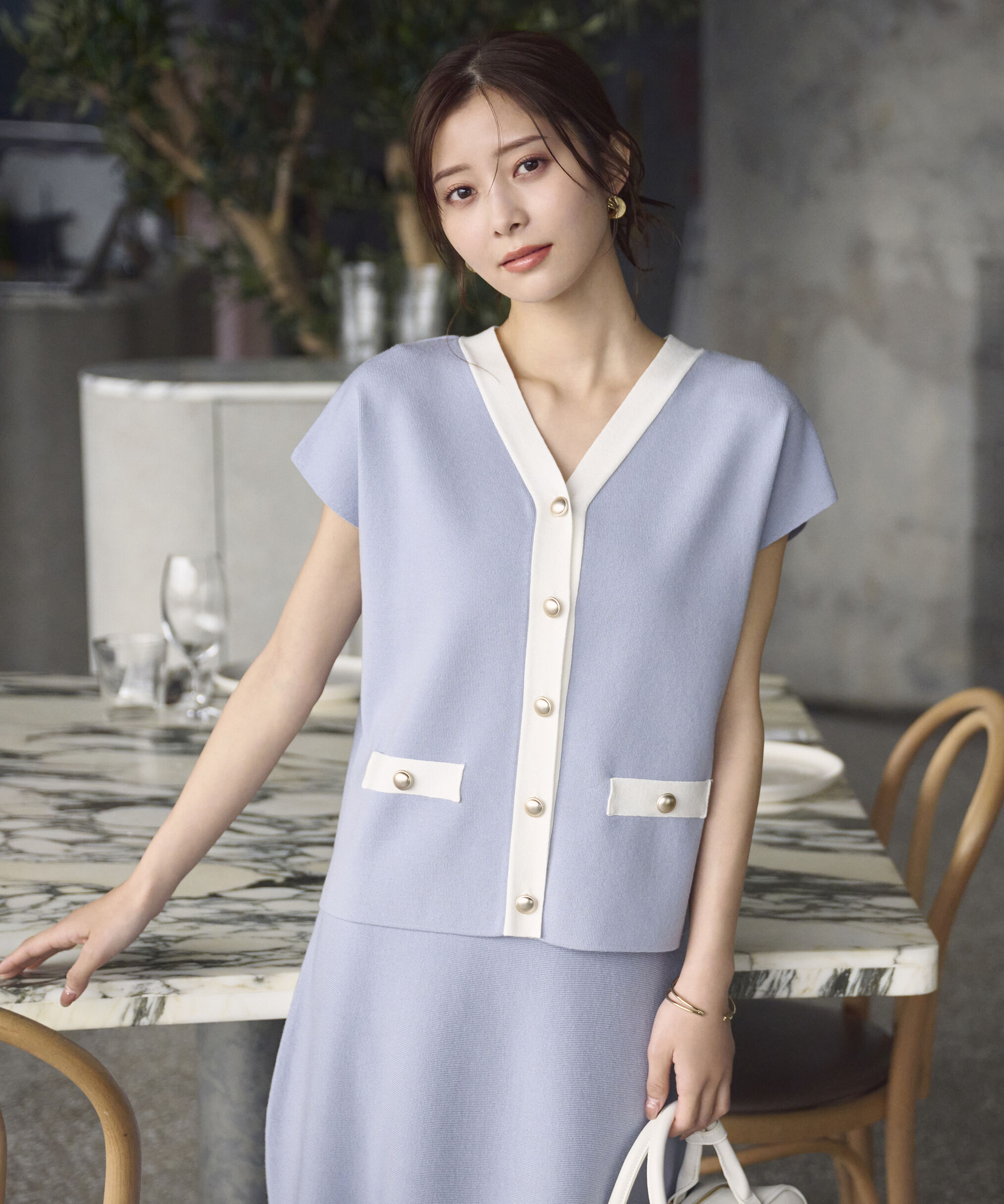 PROPORTION BODY DRESSING「ニットベストセットアップ」|ワンピース|