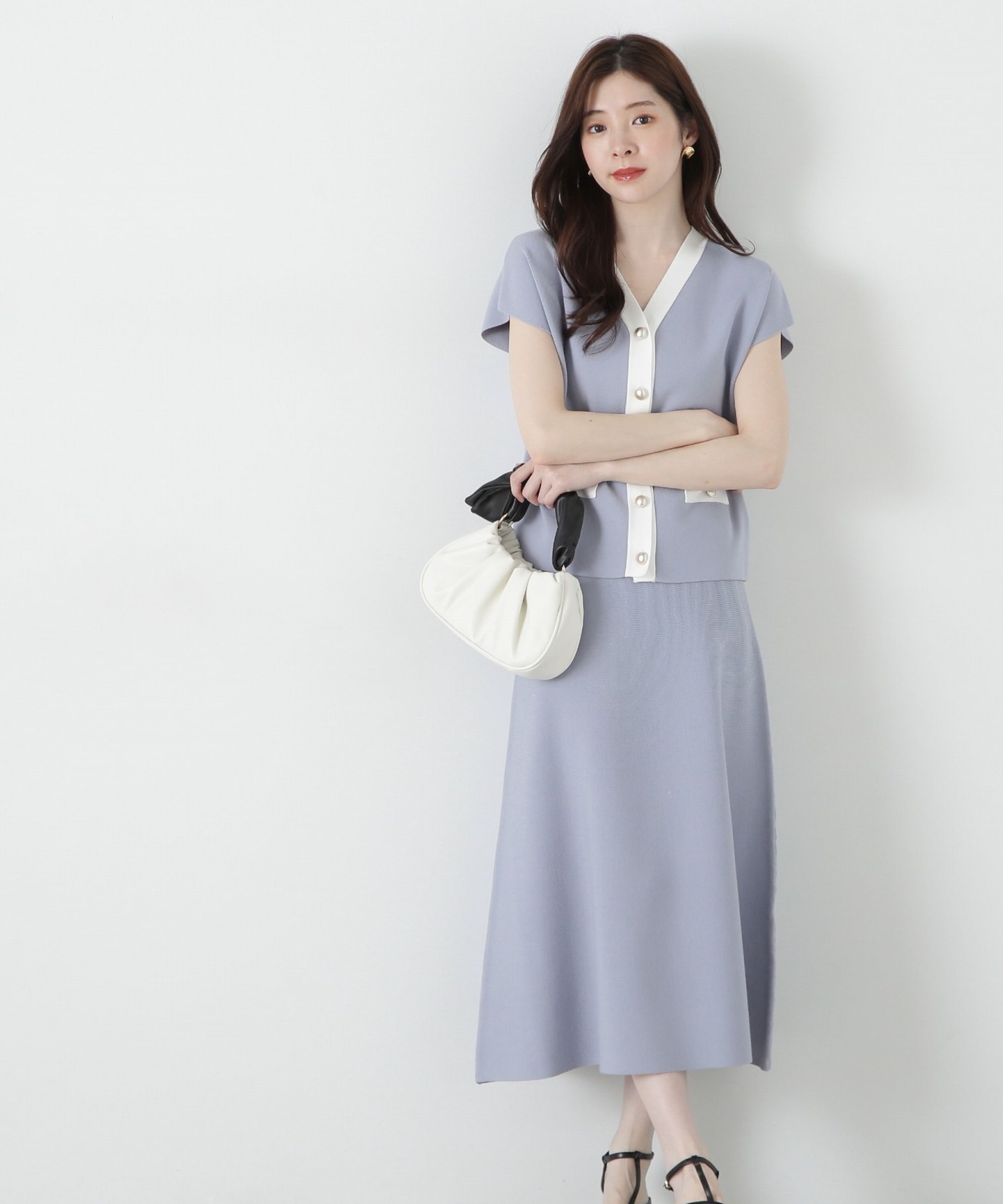 PROPORTION BODY DRESSING「ニットベストセットアップ」|ワンピース|