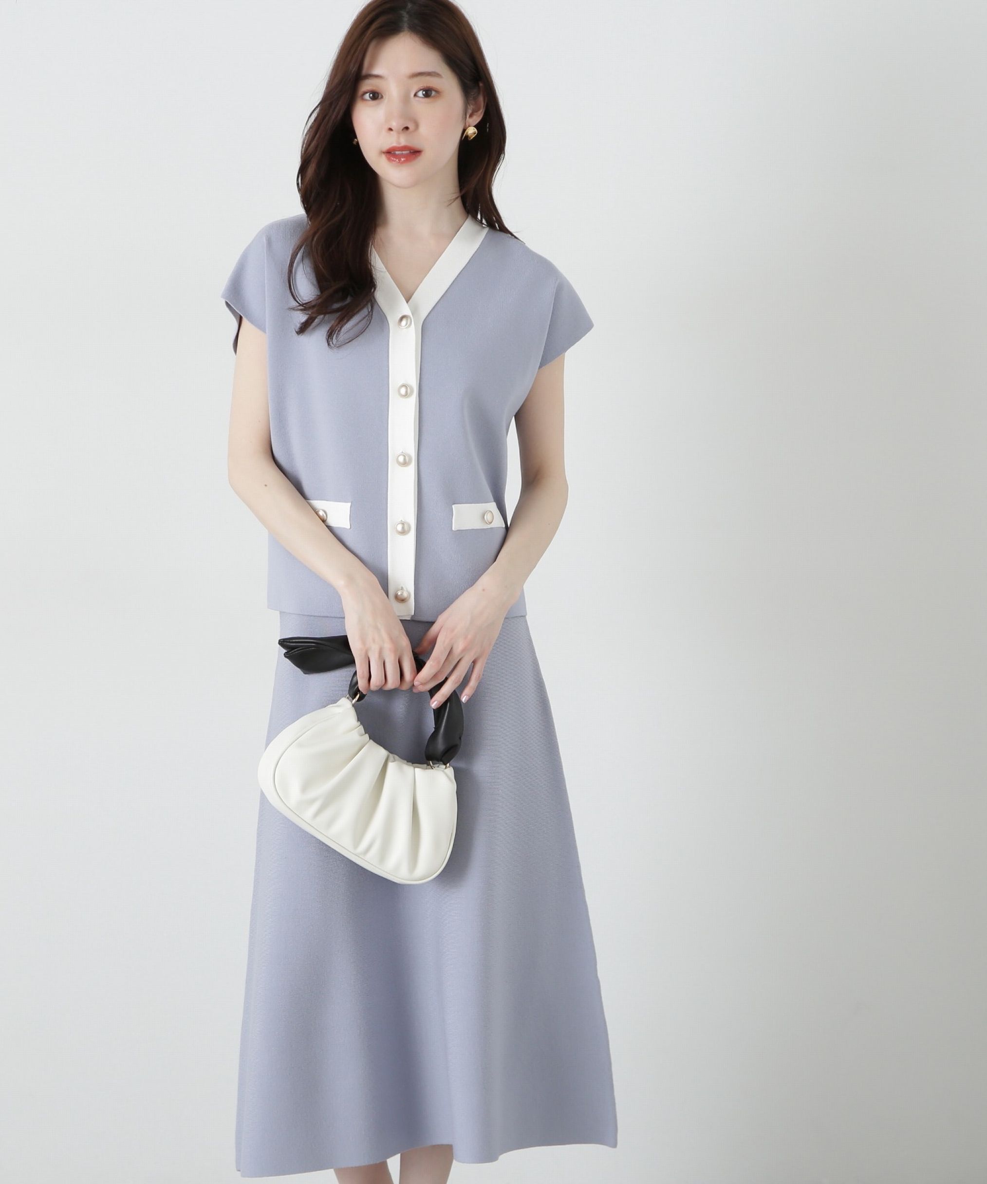 PROPORTION BODY DRESSING「ニットベストセットアップ」|ワンピース|