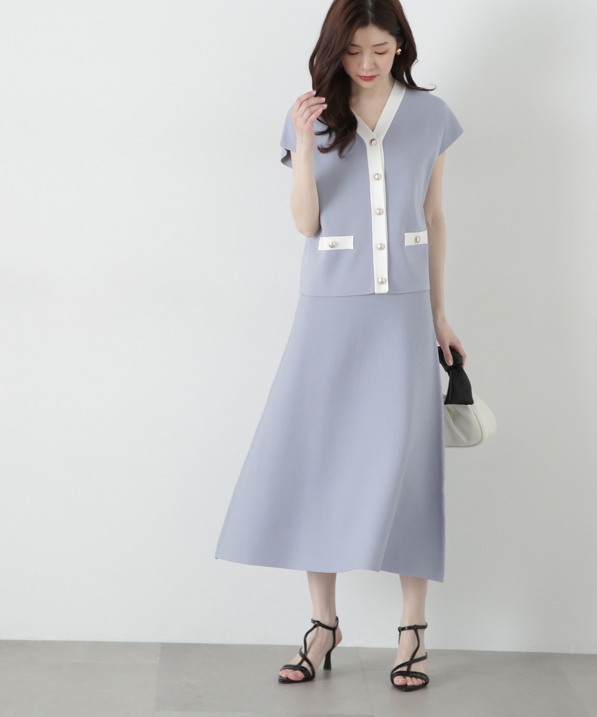 PROPORTION BODY DRESSING「ニットベストセットアップ」|ワンピース|