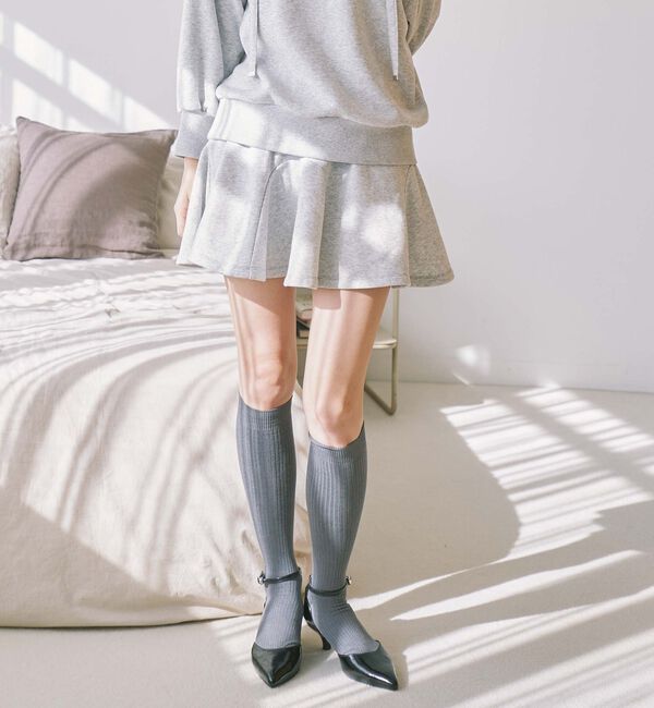 archives「【ＳＥＴ　ＵＰ対応】サーキュラースウェットミニスカート」|スカート|GRAY