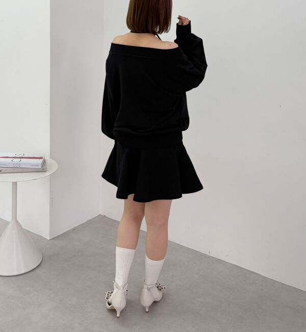 archives「【ＳＥＴ　ＵＰ対応】サーキュラースウェットミニスカート」|スカート|