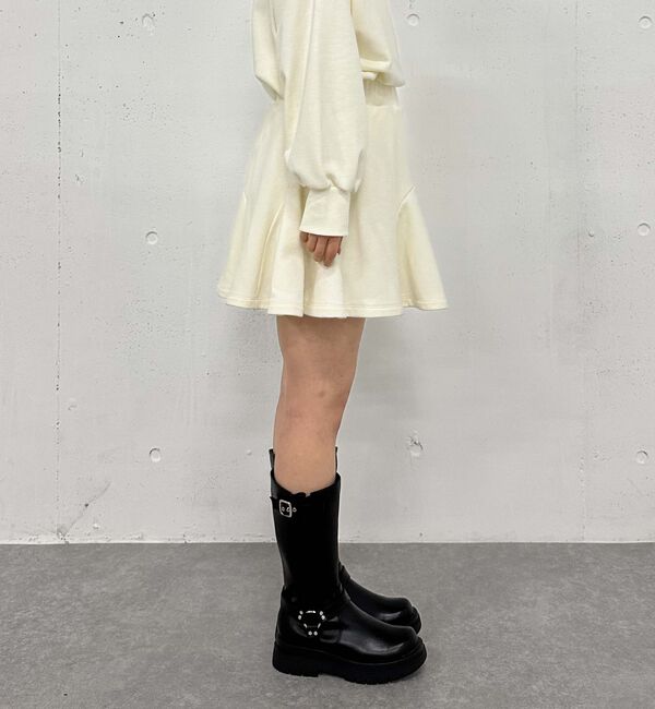 archives「【ＳＥＴ　ＵＰ対応】サーキュラースウェットミニスカート」|スカート|