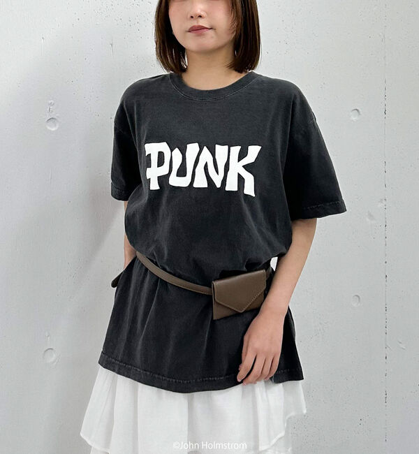 archives「Ｊｏｈｎ　Ｈｏｌｍｓｔｒｏｍ　ＴＥＥ／」|Tシャツ・カットソー|BLACK