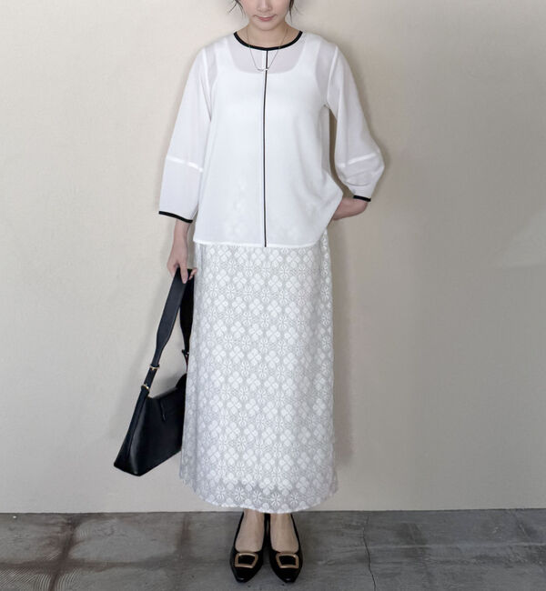 Doux archives「コードレースタイトスカート」|スカート|