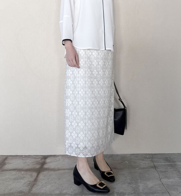 Doux archives「コードレースタイトスカート」|スカート|