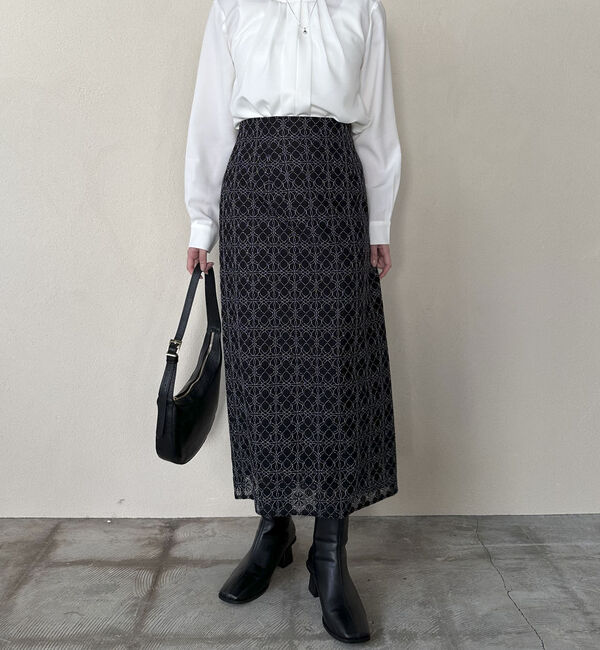Doux archives「コードレースタイトスカート」|スカート|