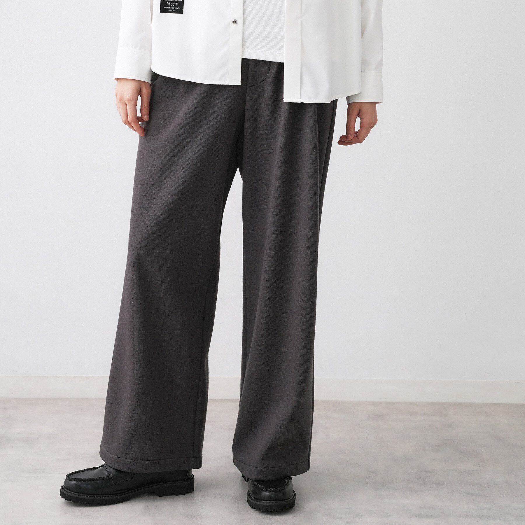 Dessin「【ユニセックス/洗える】裏起毛パンツ」|その他|