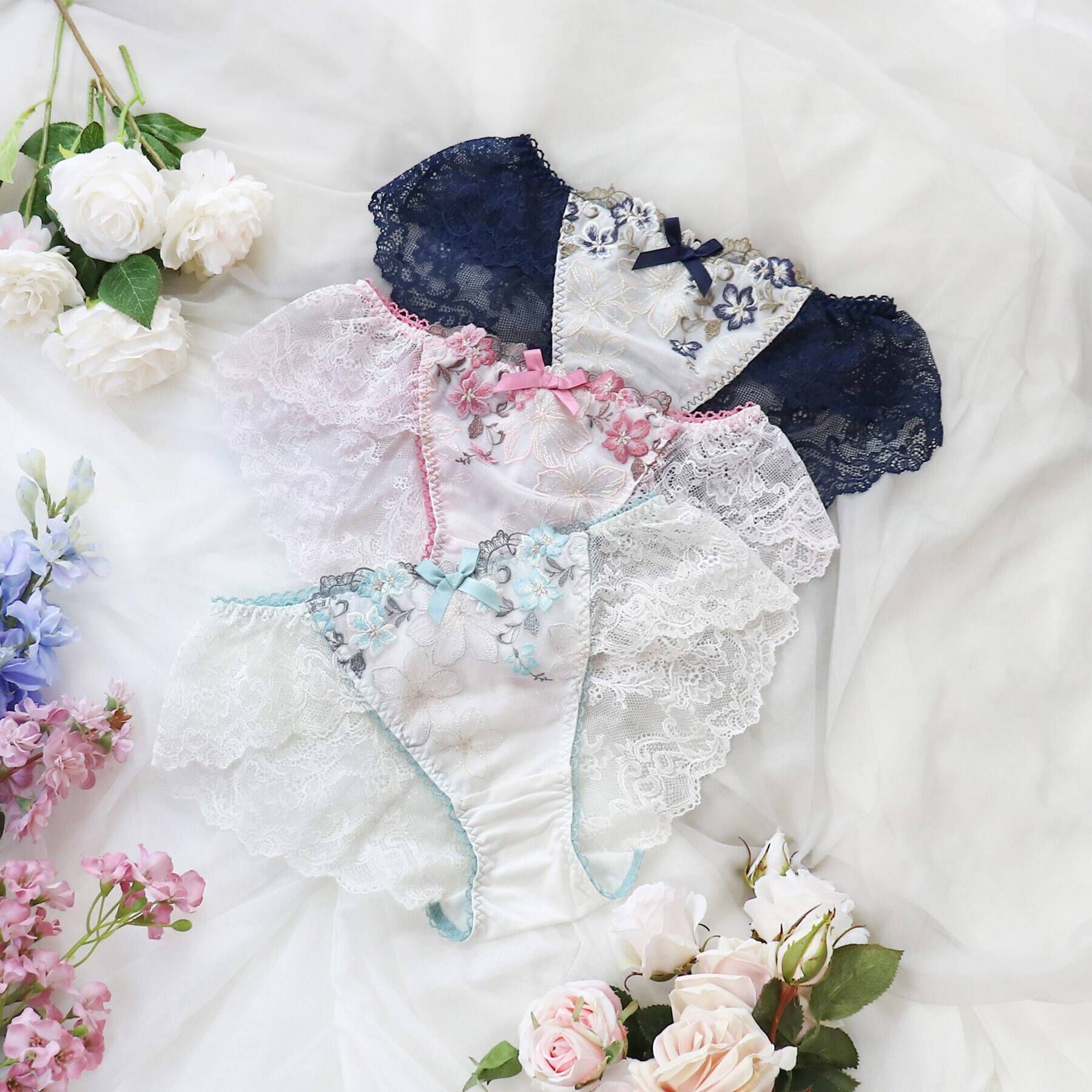 Risa Magli「ヴァレリー レースショーツ」|インナー|