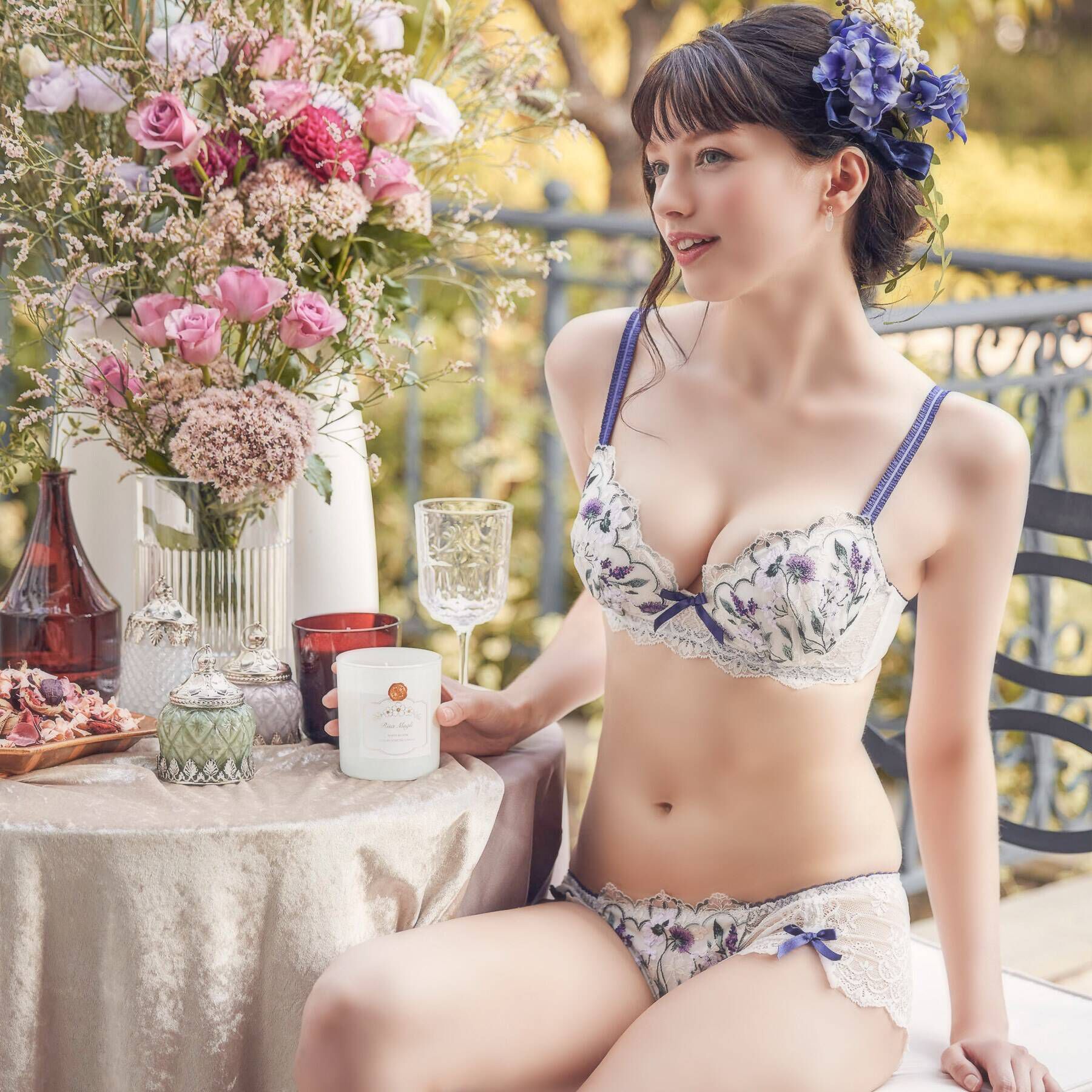 Risa Magli「アンジュ レースショーツ」|インナー|