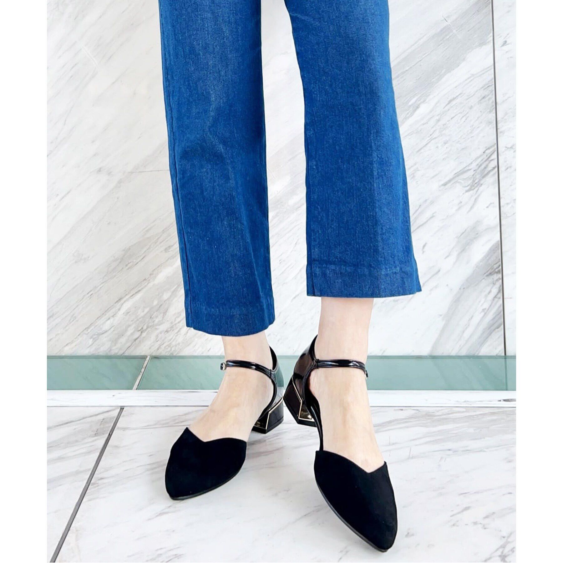 ESPERANZA「セパレートらくちんパンプス 結婚式二次会 パーティー 24SS」|パンプス|