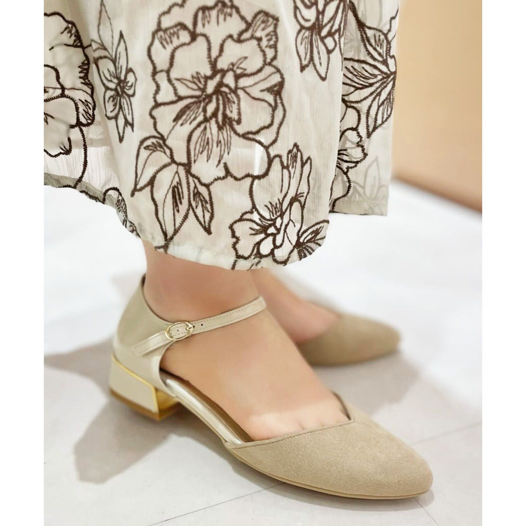 ESPERANZA「セパレートらくちんパンプス 結婚式二次会 パーティー 24SS」|パンプス|