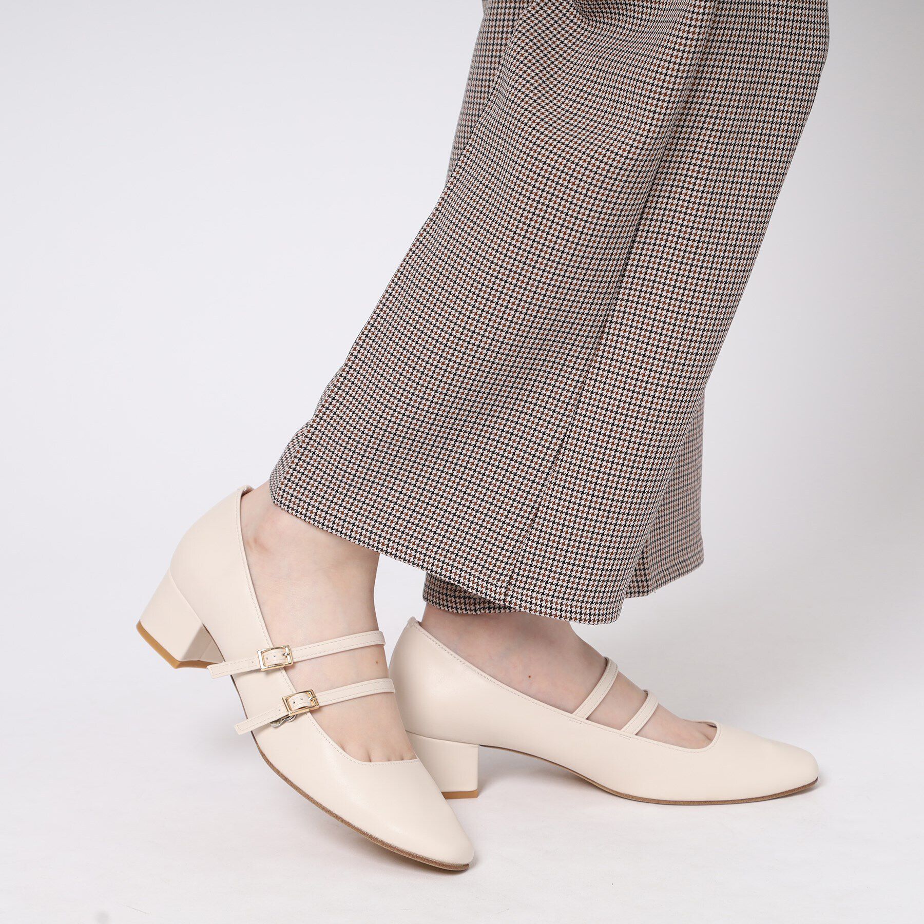 ESPERANZA「ダブルストラップパンプス」|パンプス|