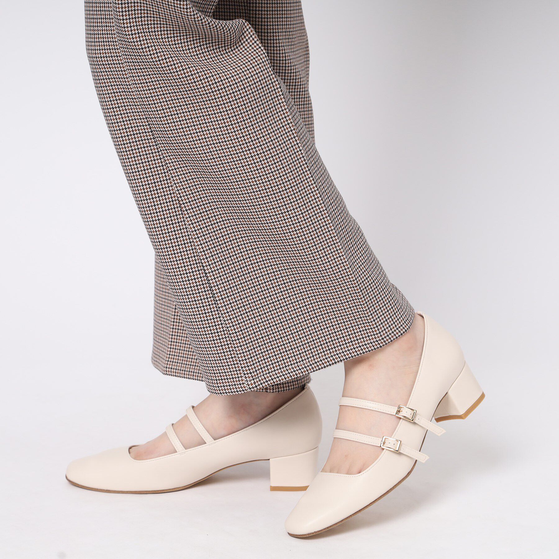 ESPERANZA「ダブルストラップパンプス」|パンプス|