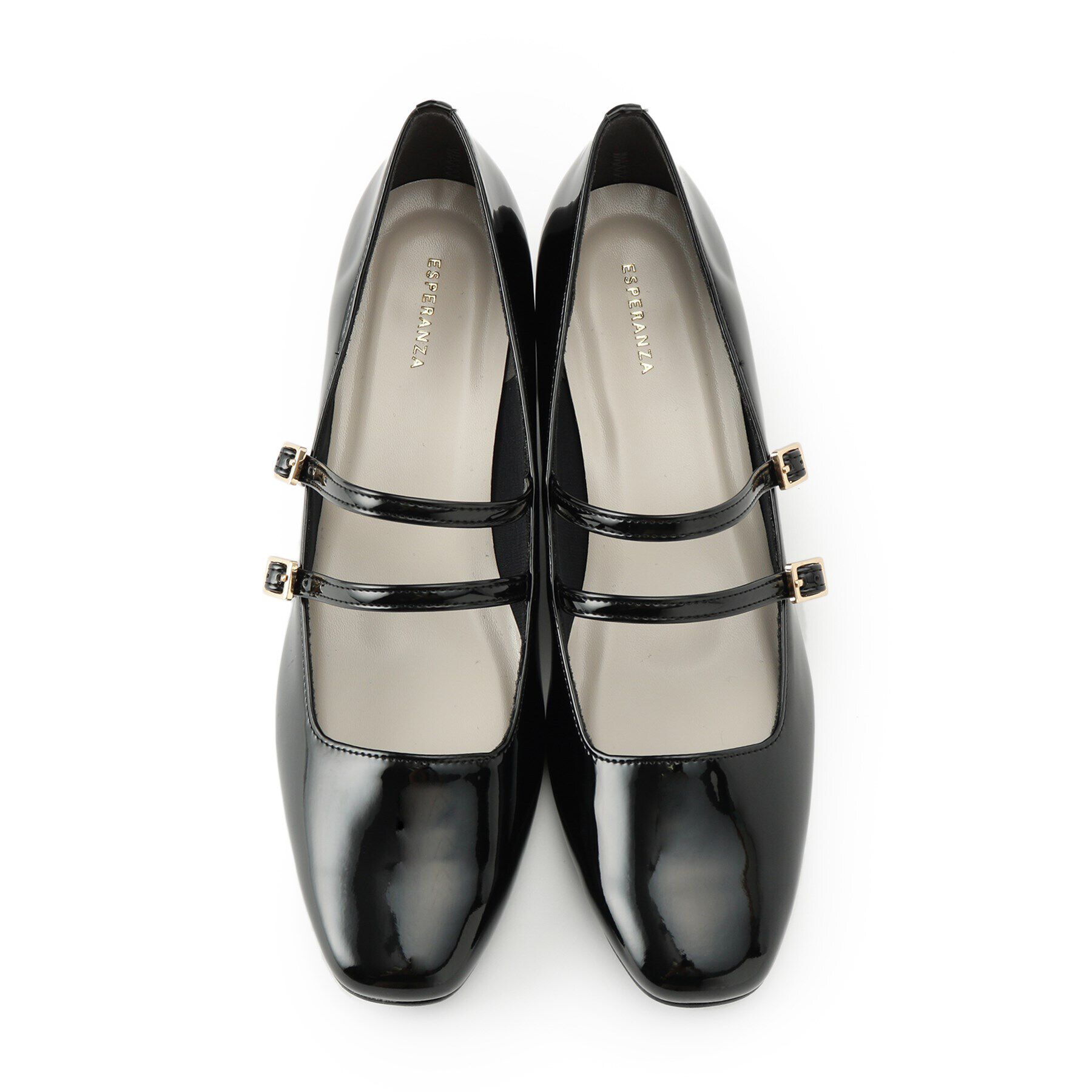 ESPERANZA「ダブルストラップパンプス」|パンプス|