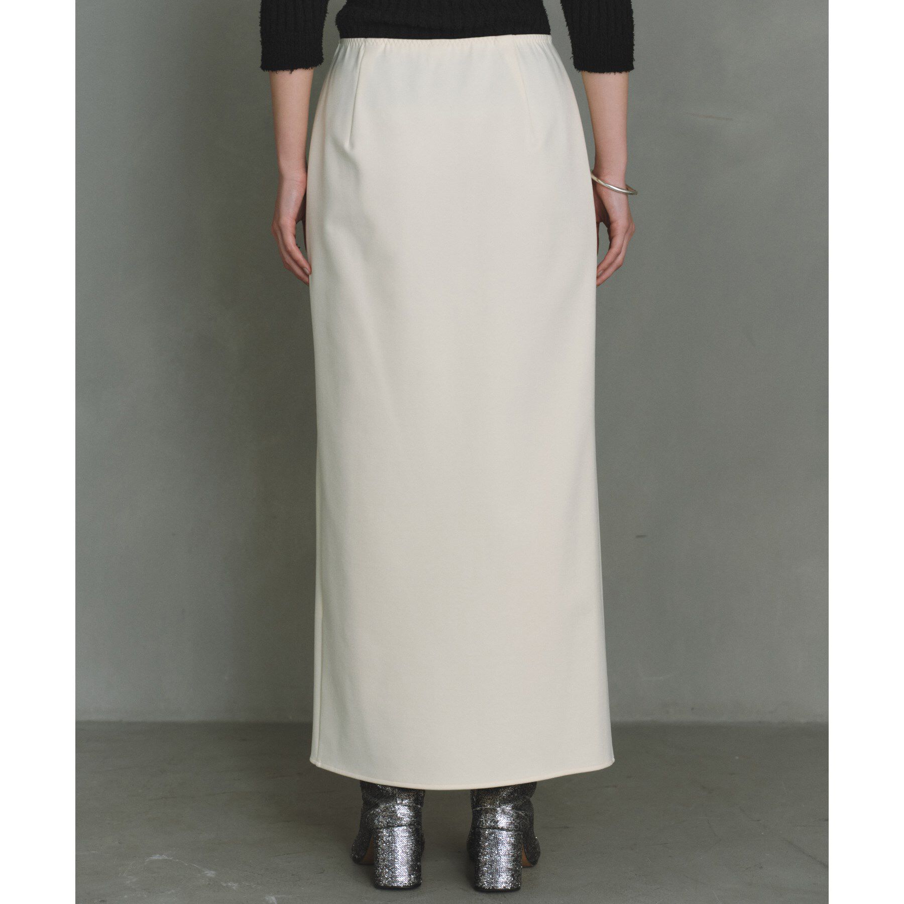 CODE A「slit jersey maxi skirt」|スカート|
