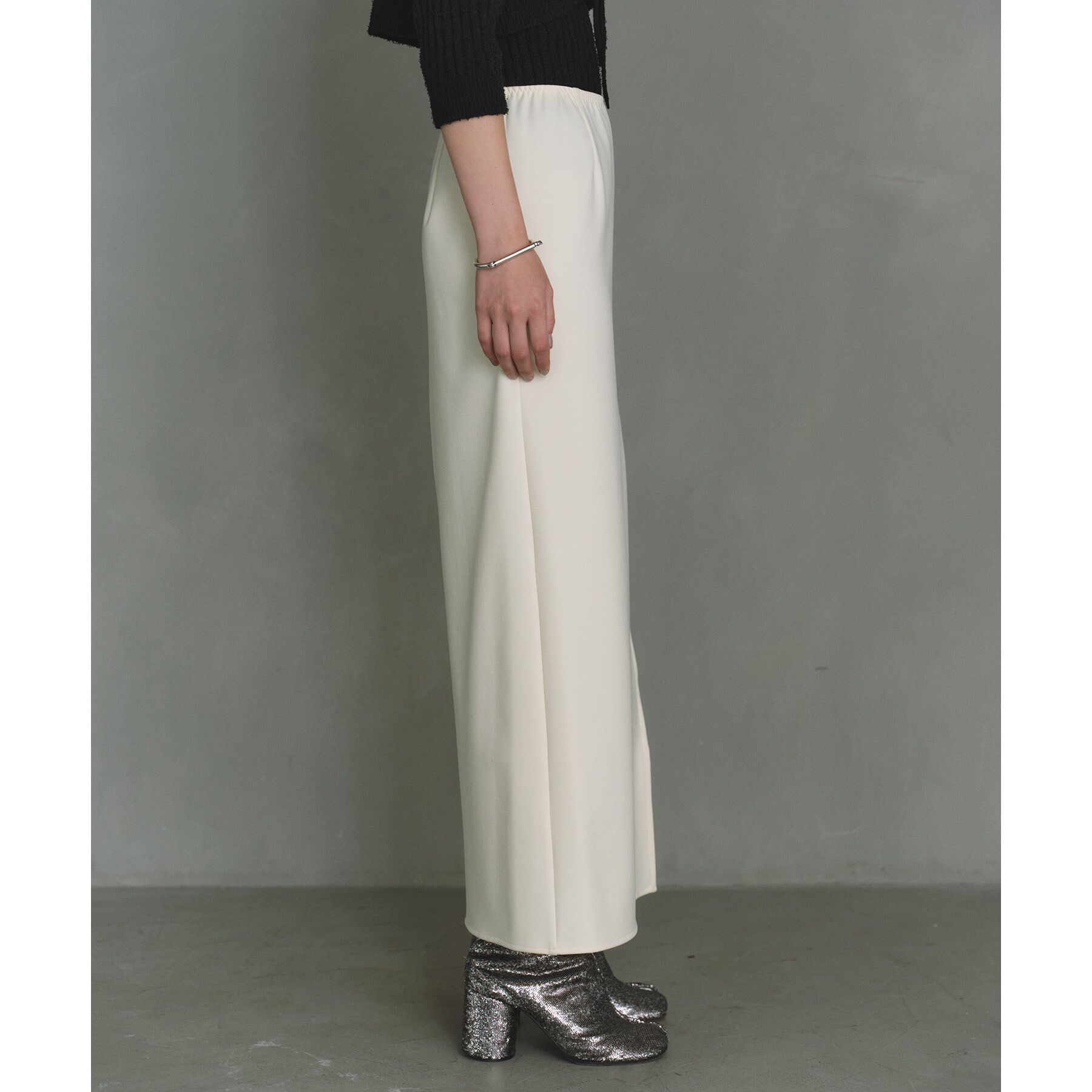 CODE A「slit jersey maxi skirt」|スカート|