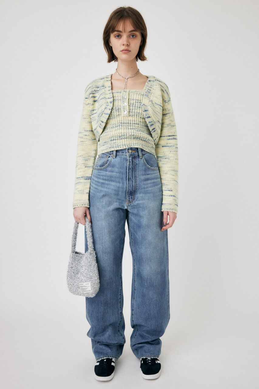 MOUSSY「KNIT BOLERO セット」|ニット・セーター|