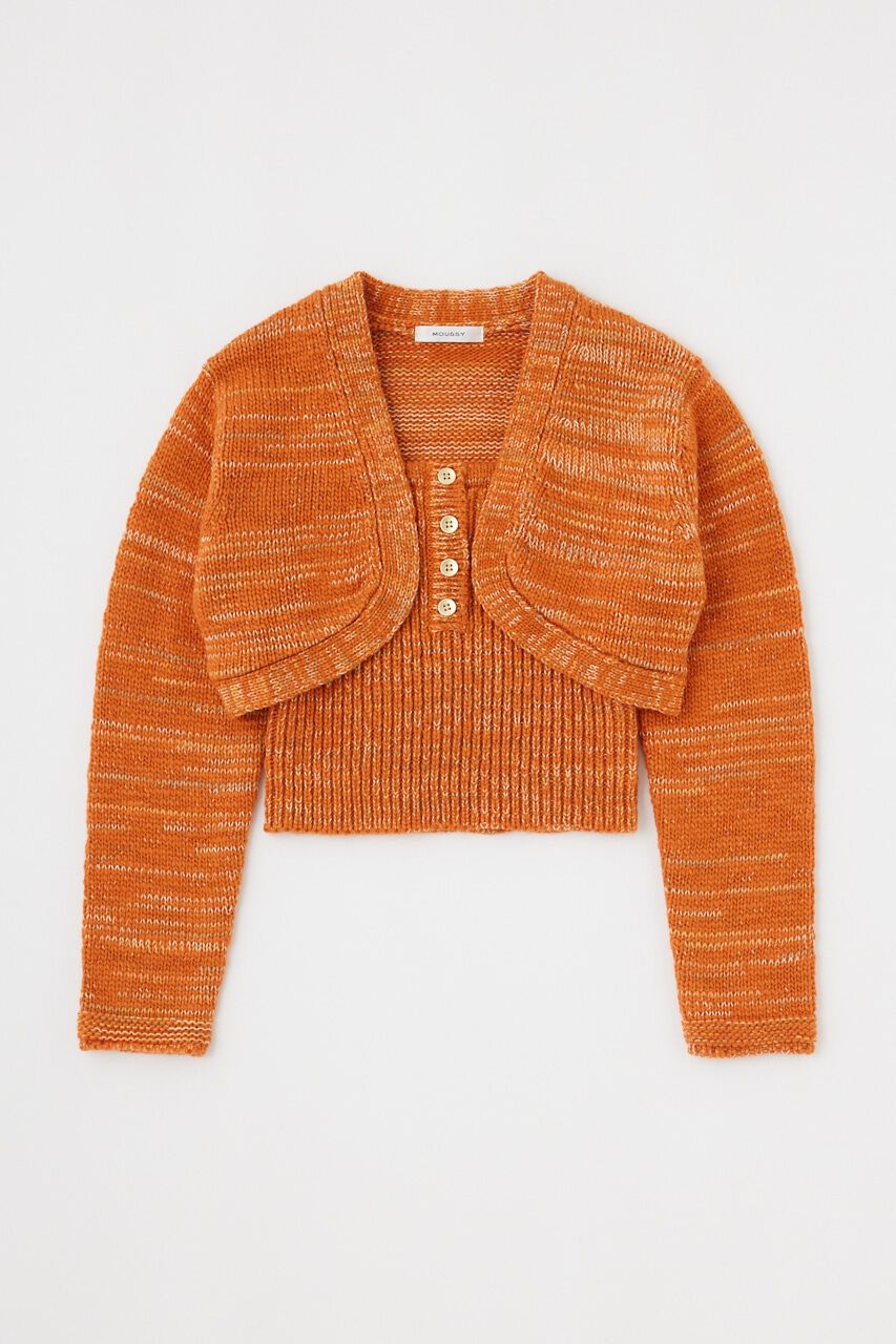 MOUSSY「KNIT BOLERO セット」|ニット・セーター|