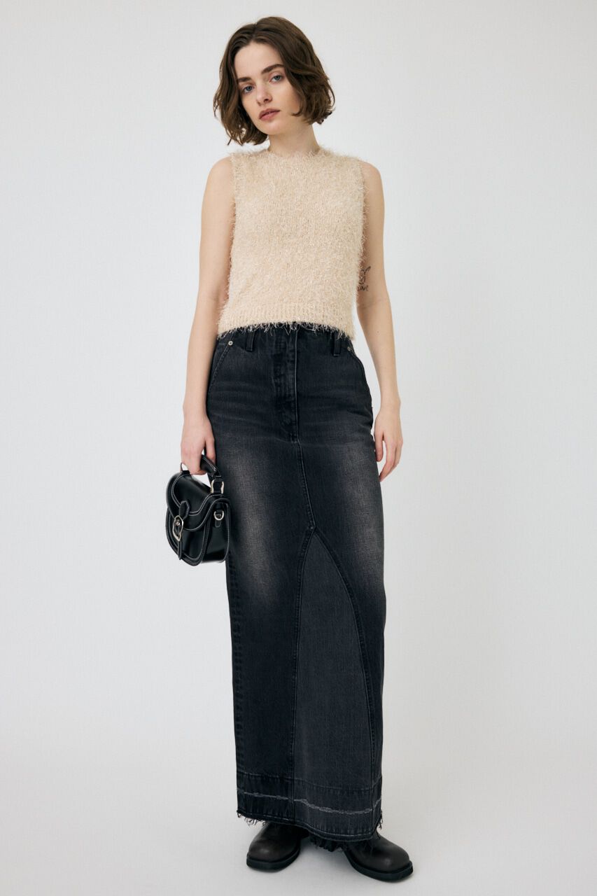 MOUSSY「MERMAID DENIM LONG SKIRT」|スカート|